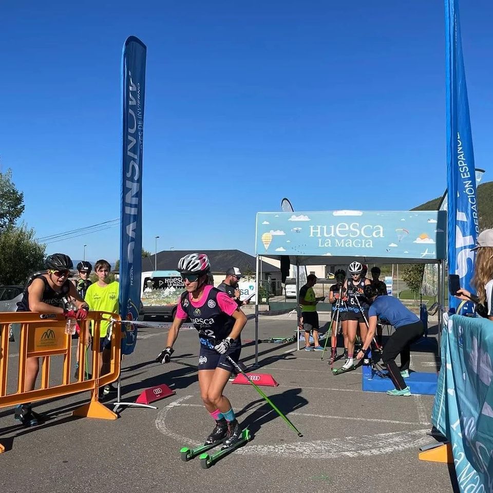 Campeonato de España de Rollerski en Jaca. FOTO FADI