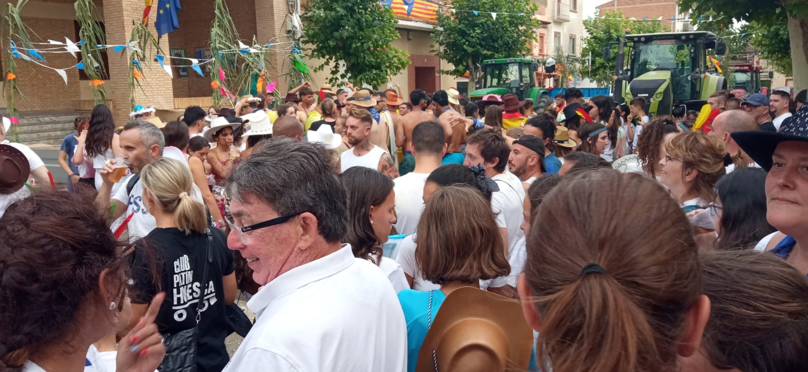 Comienzan las fiestas de Grañén en honor a Santiago Apóstol. Foto Raúl Rivarés