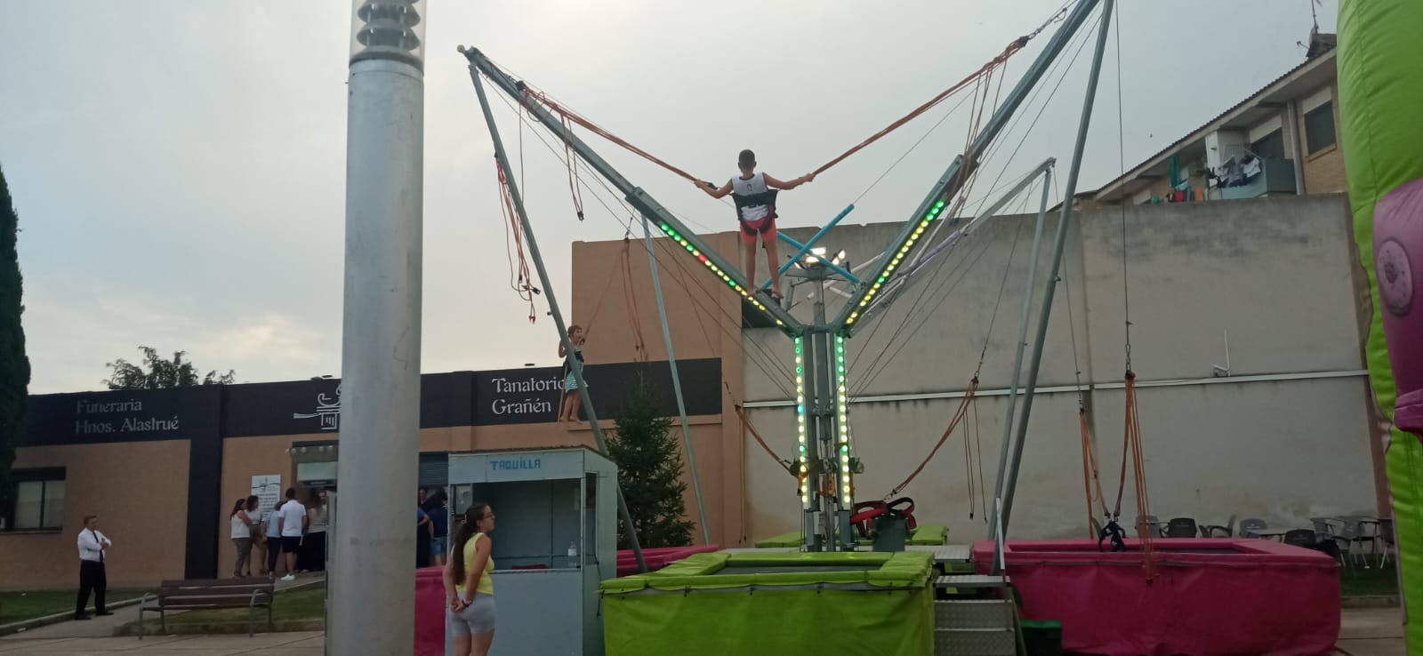 Comienzan las fiestas de Grañén en honor a Santiago Apóstol. Foto Raúl Rivarés