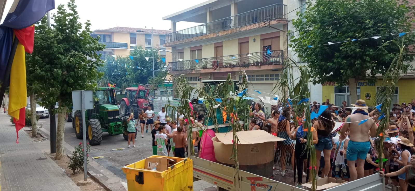 Comienzan las fiestas de Grañén en honor a Santiago Apóstol. Foto Raúl Rivarés