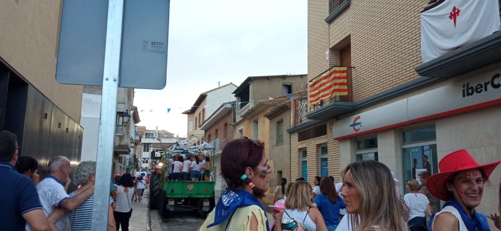 Comienzan las fiestas de Grañén en honor a Santiago Apóstol. Foto Raúl Rivarés