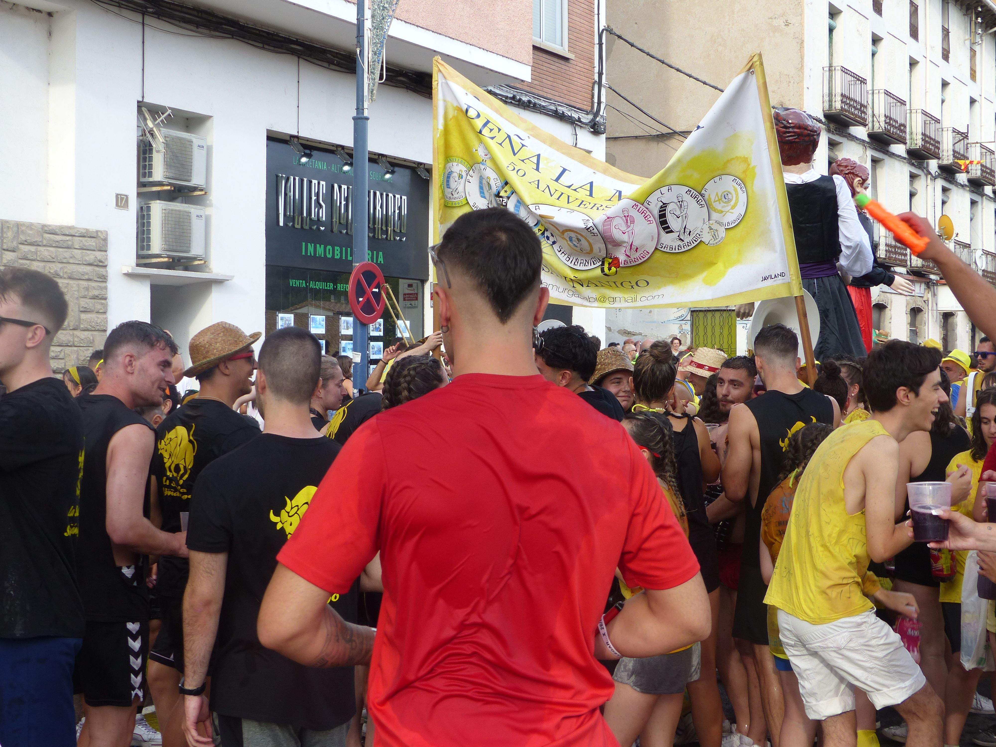 Inicio de las fiestas de Santiago 2023 en Sabiñánigo.