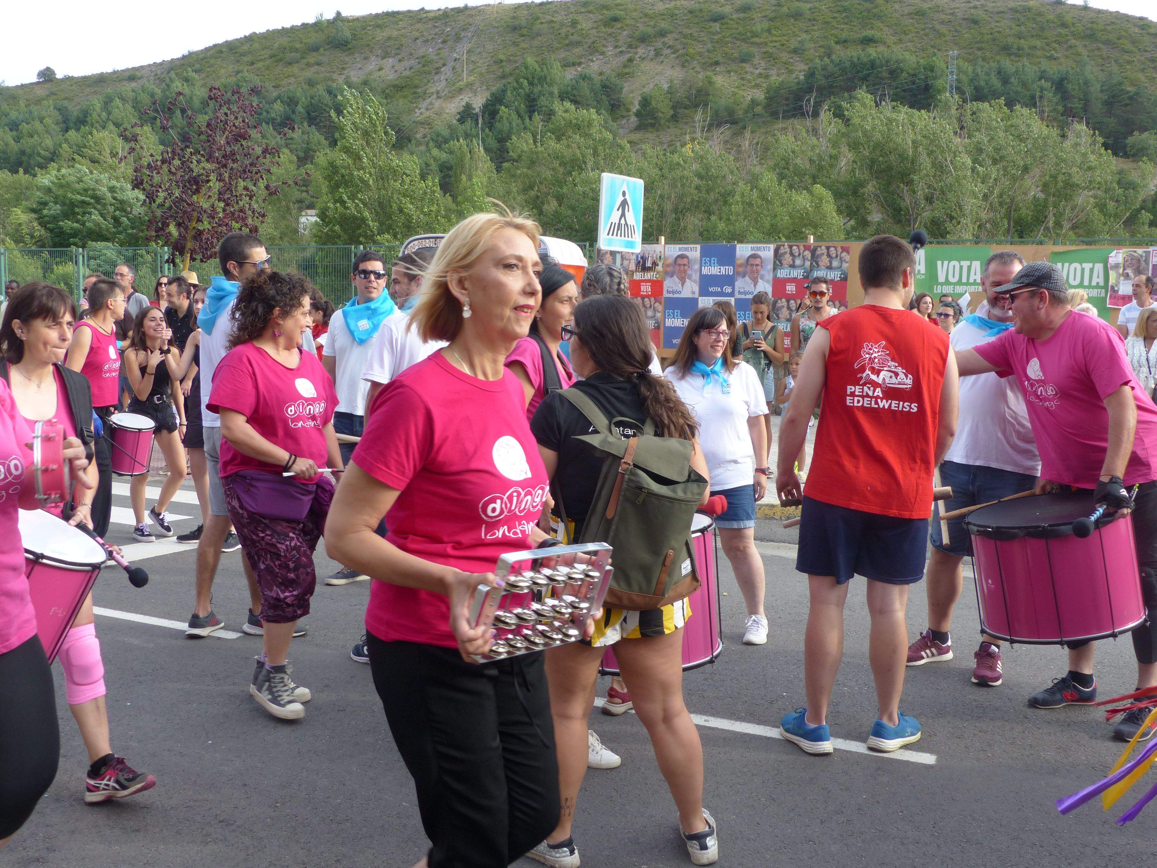 Inicio de las fiestas de Santiago 2023 en Sabiñánigo.