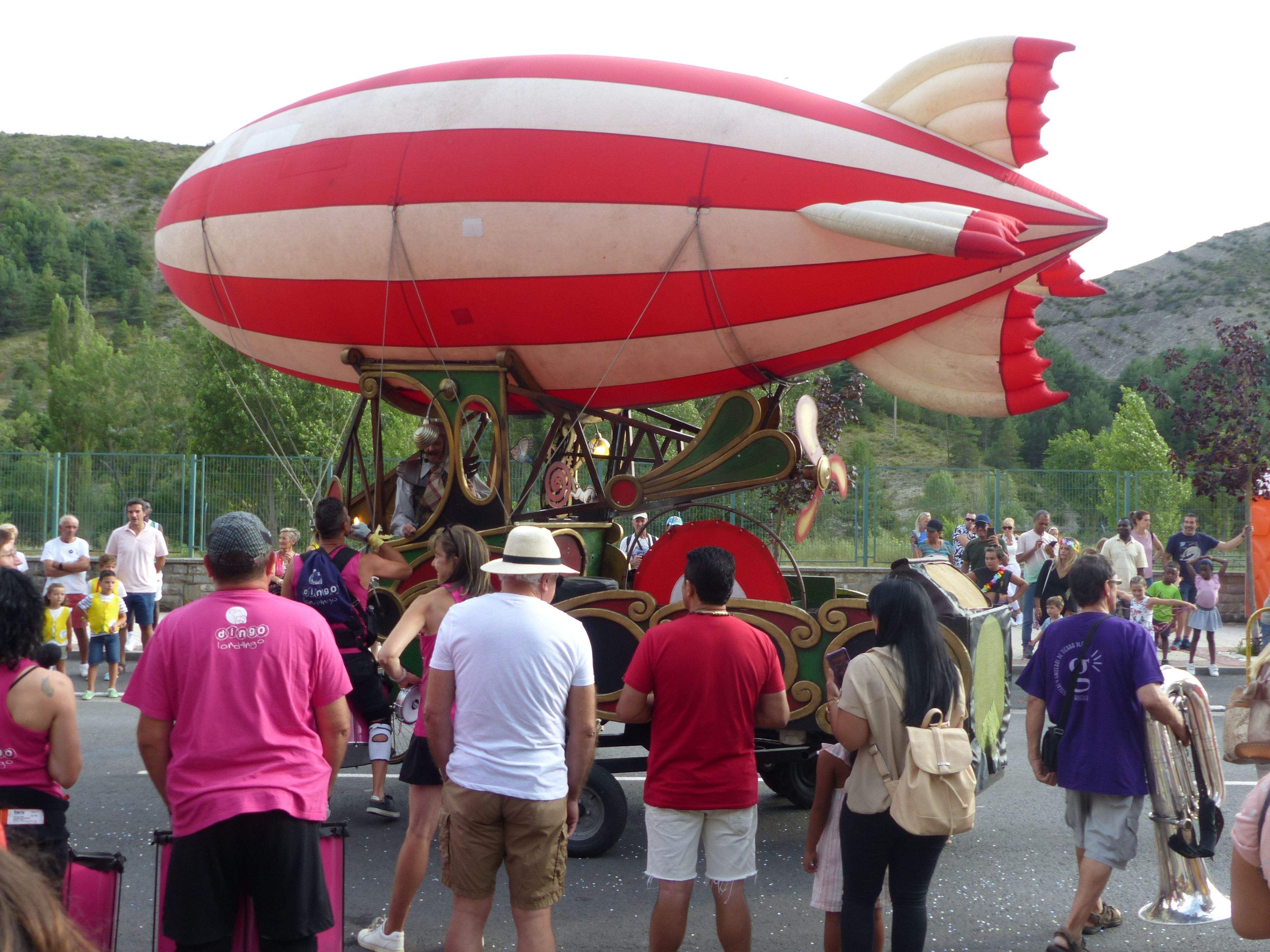 Inicio de las fiestas de Santiago 2023 en Sabiñánigo.