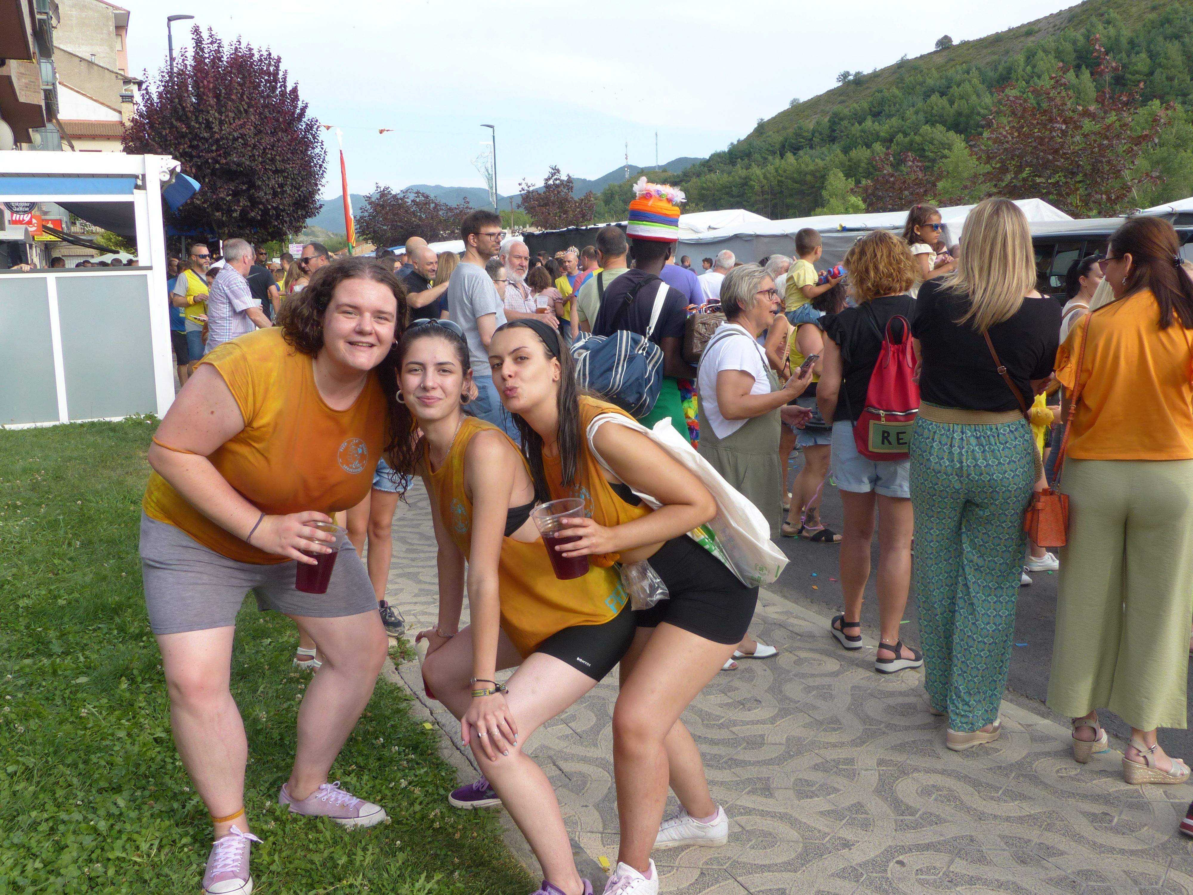 Inicio de las fiestas de Santiago 2023 en Sabiñánigo.