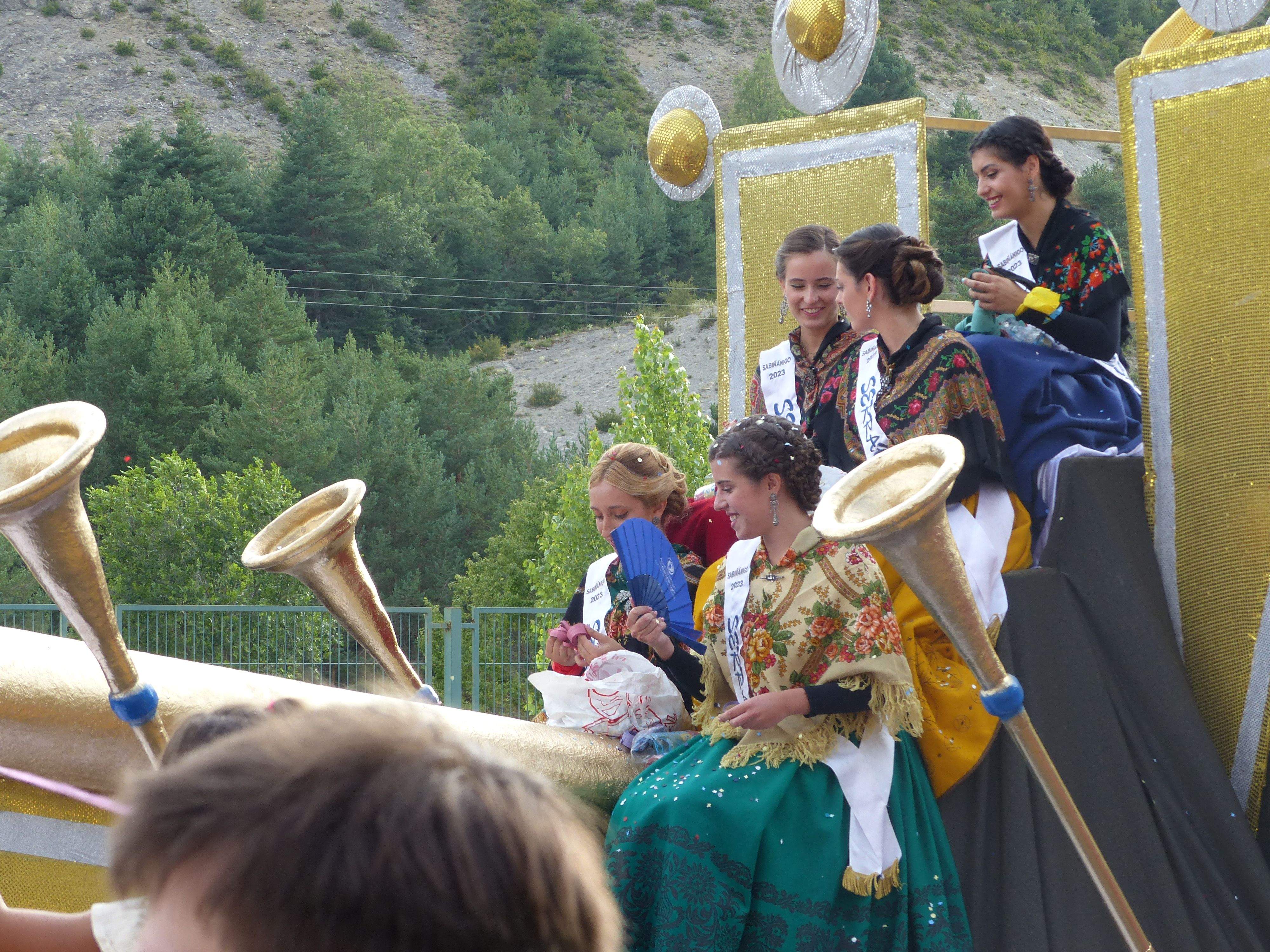 Inicio de las fiestas de Santiago 2023 en Sabiñánigo.