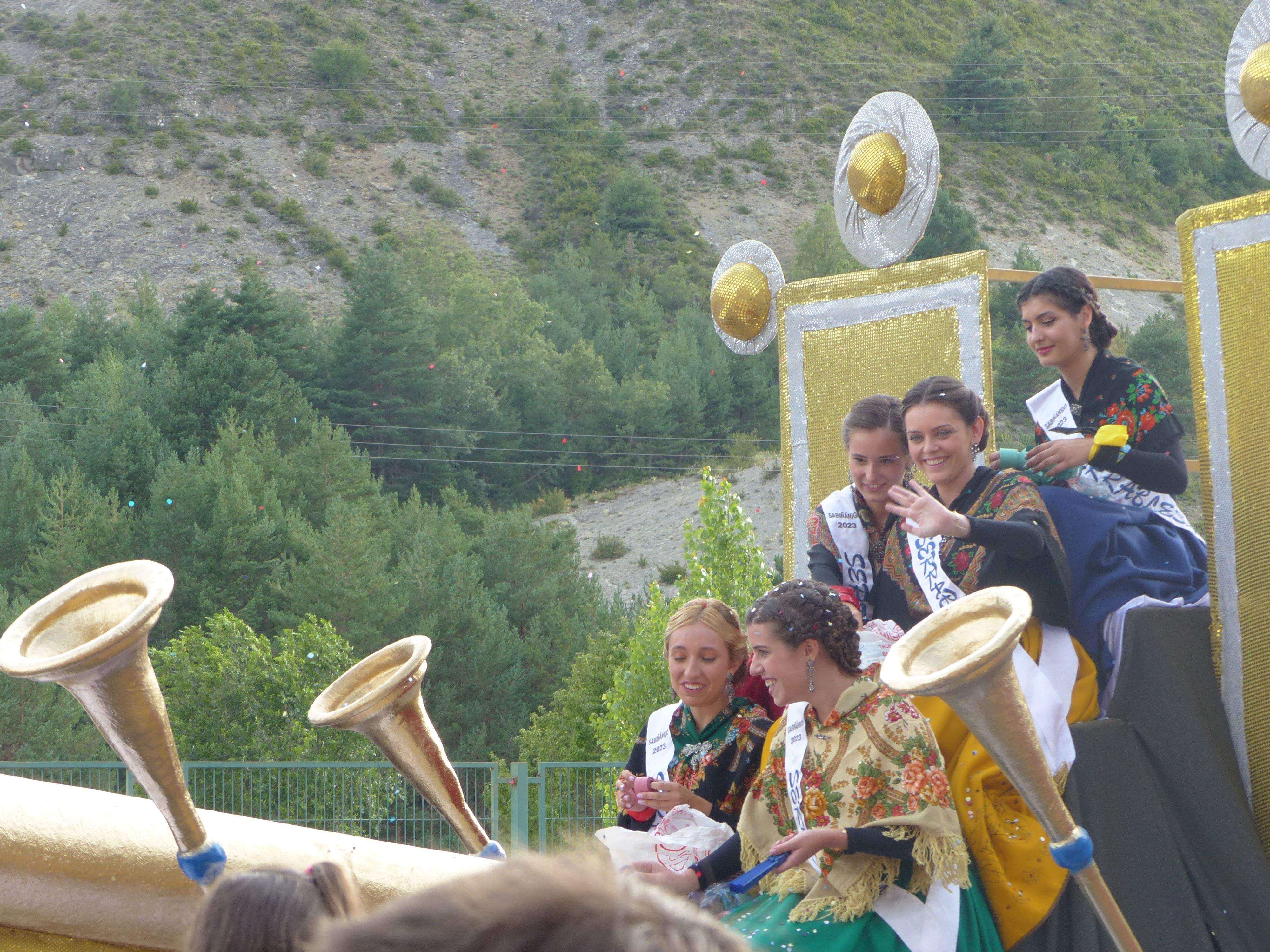 Inicio de las fiestas de Santiago 2023 en Sabiñánigo.