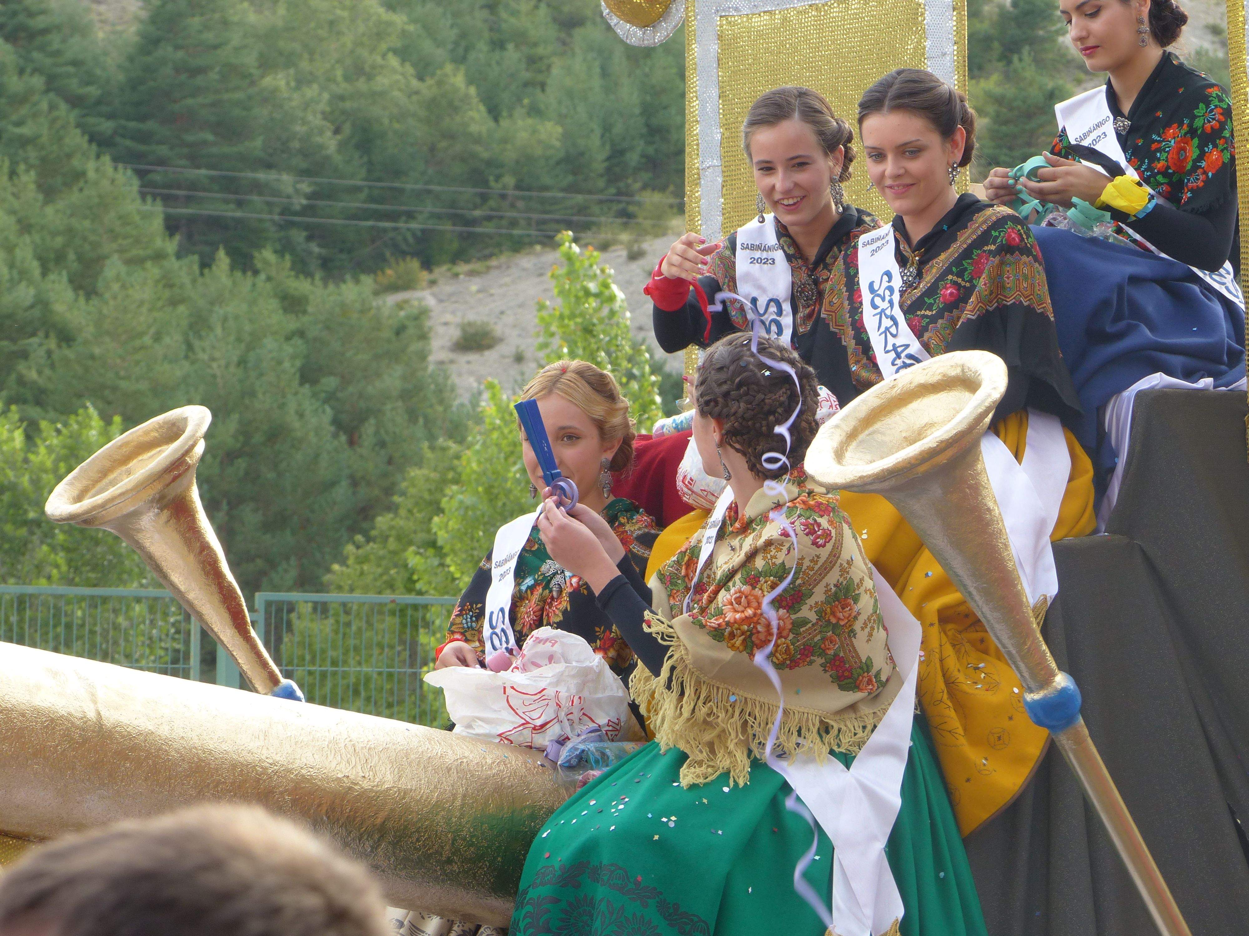 Inicio de las fiestas de Santiago 2023 en Sabiñánigo.