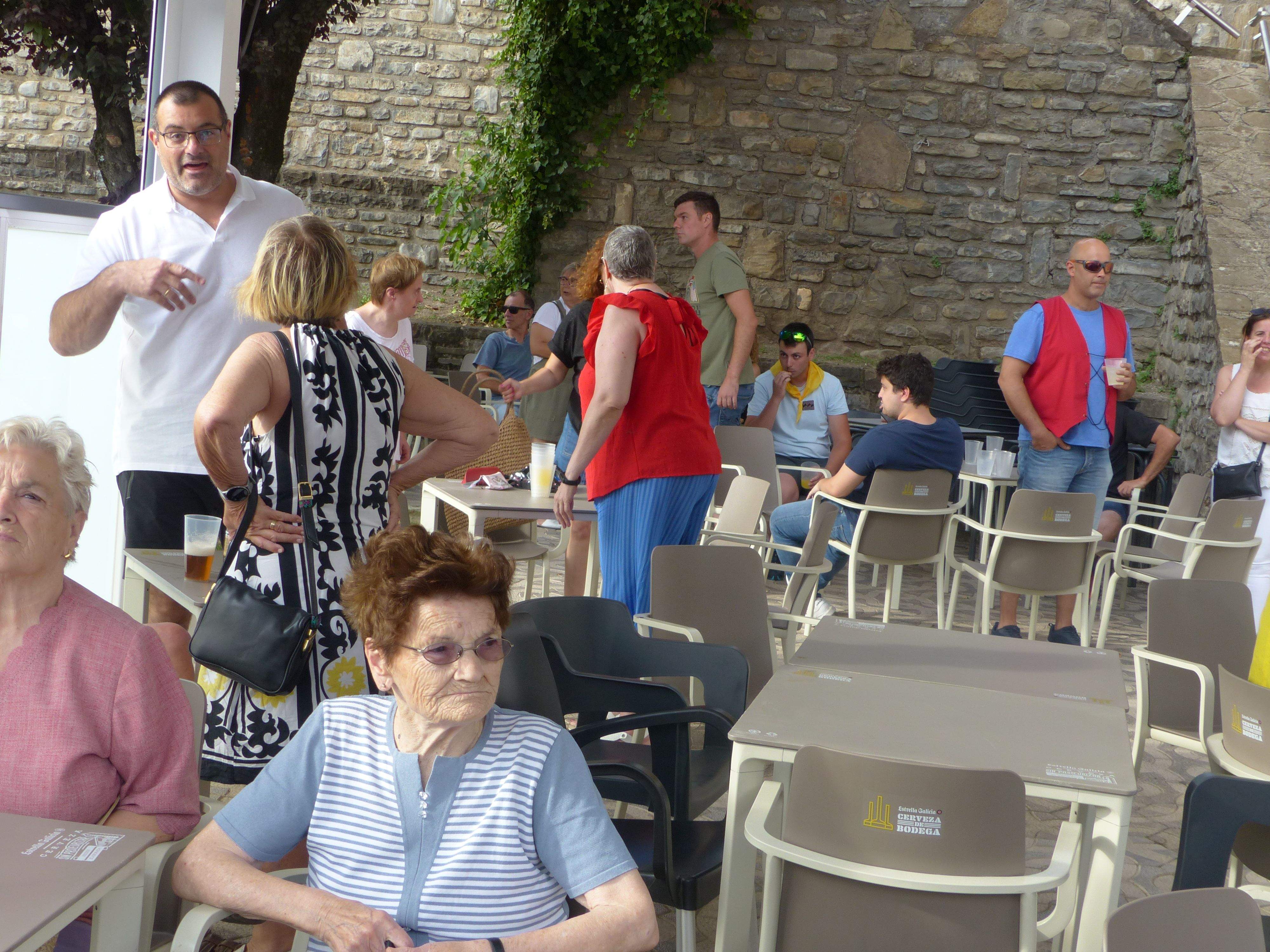 Inicio de las fiestas de Santiago 2023 en Sabiñánigo.