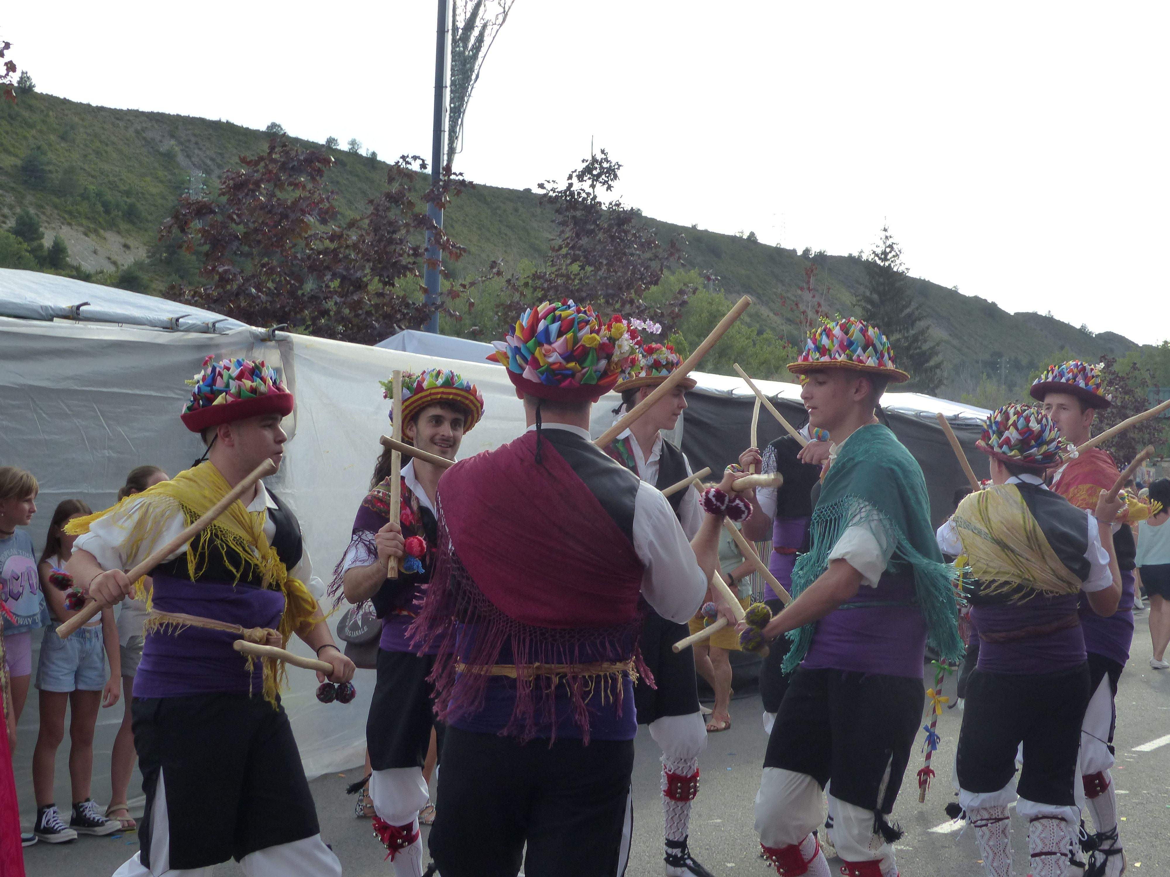Inicio de las fiestas de Santiago 2023 en Sabiñánigo.