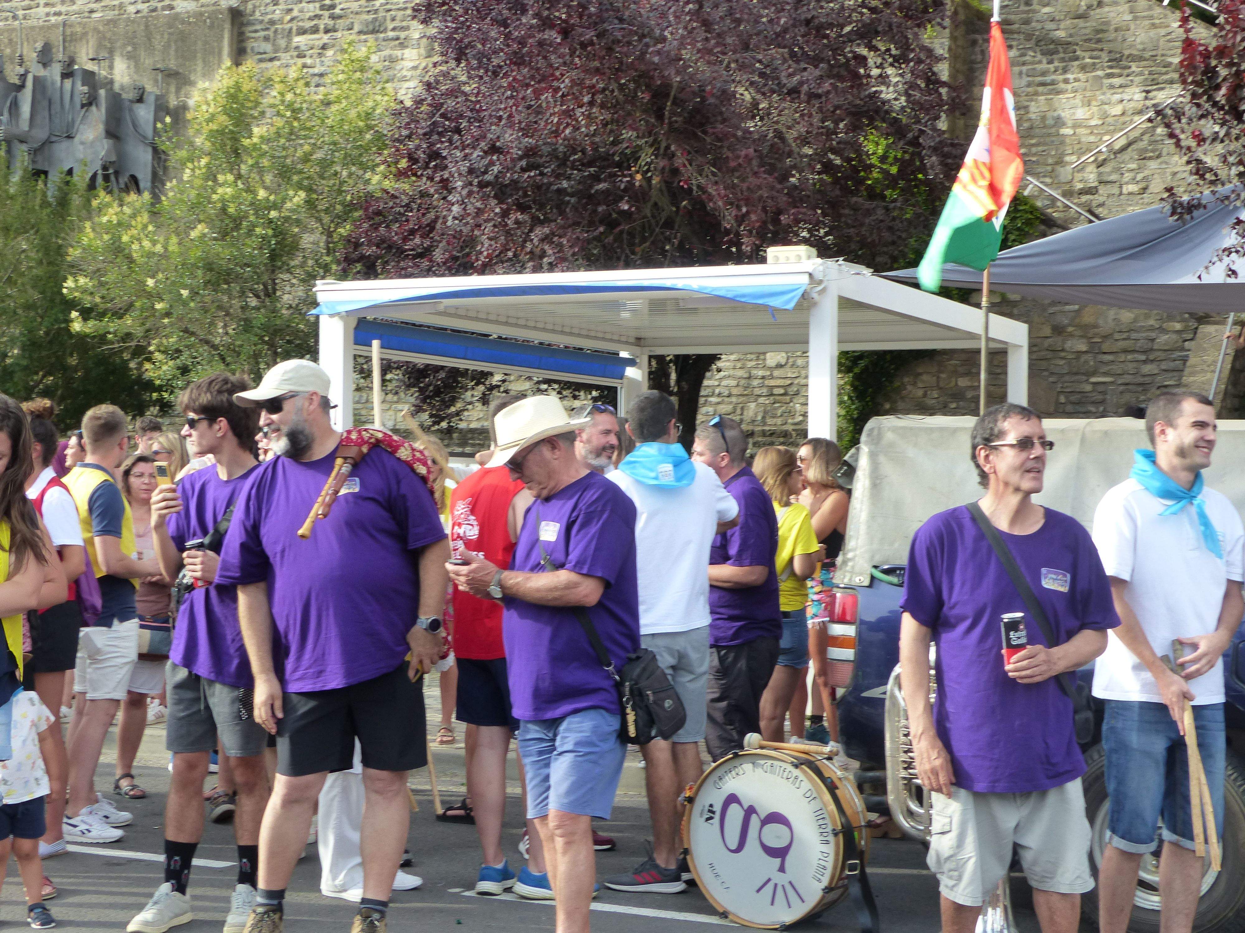 Inicio de las fiestas de Santiago 2023 en Sabiñánigo.