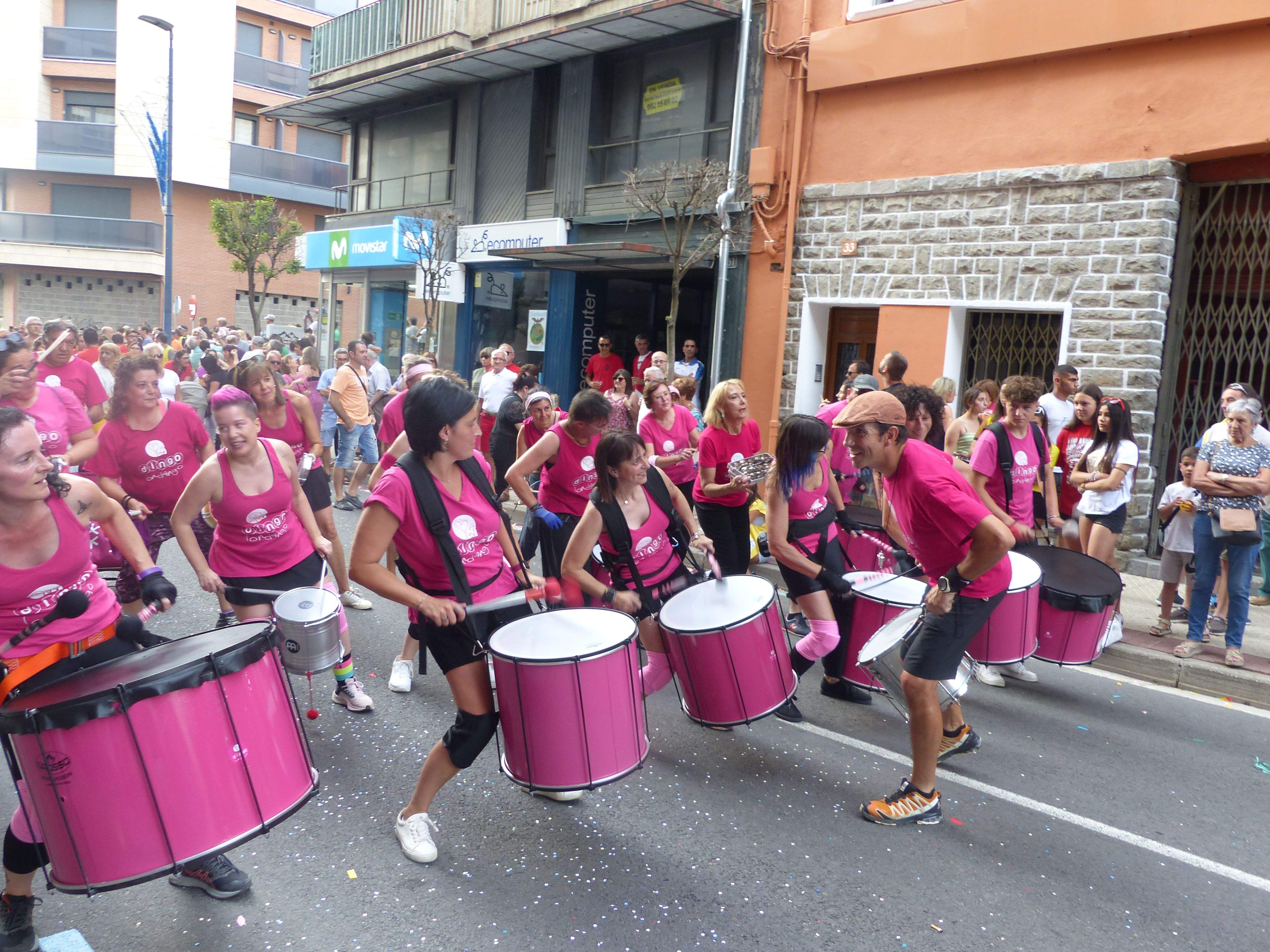 Inicio de las fiestas de Santiago 2023 en Sabiñánigo.
