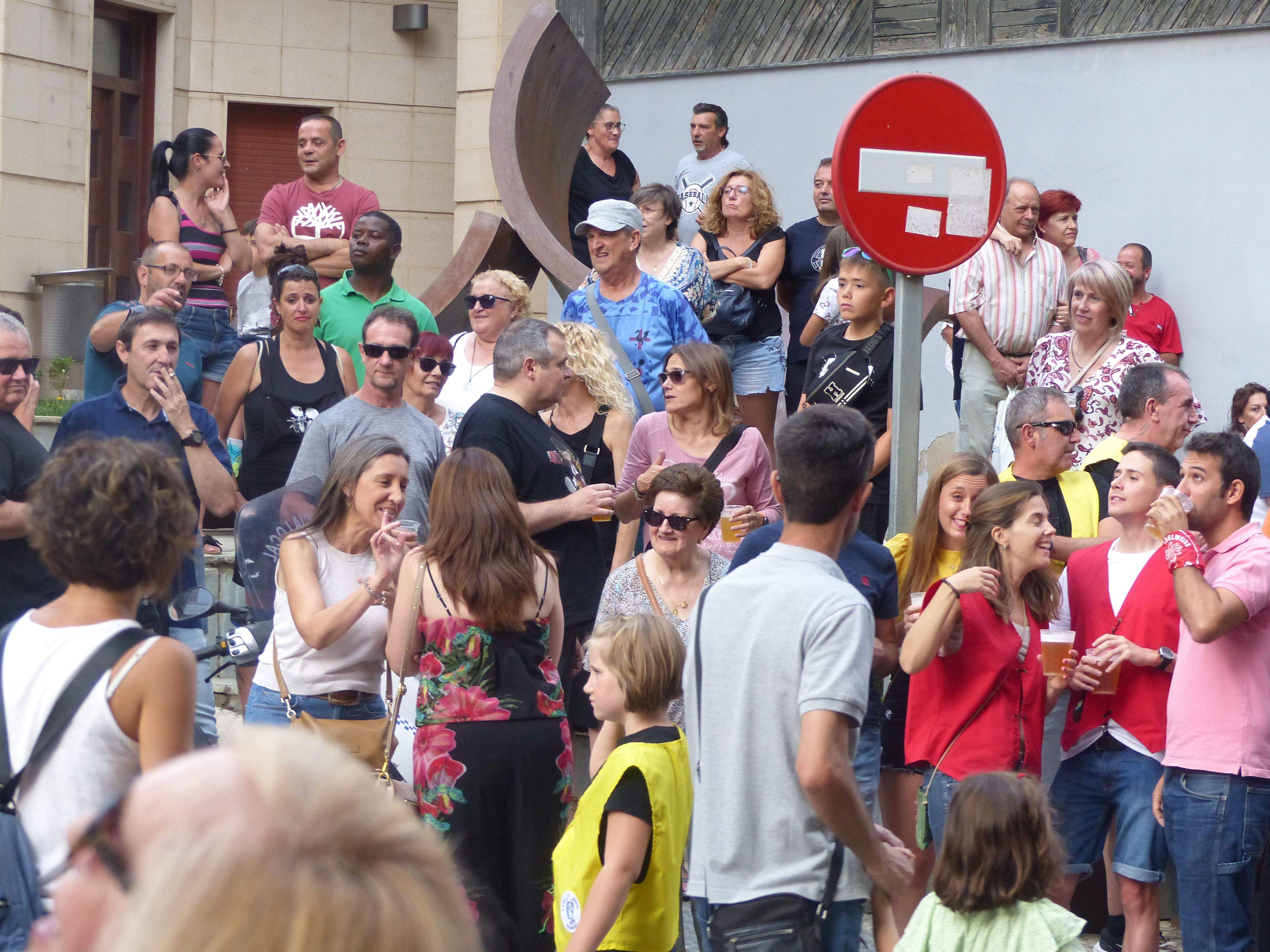 Inicio de las fiestas de Santiago 2023 en Sabiñánigo.