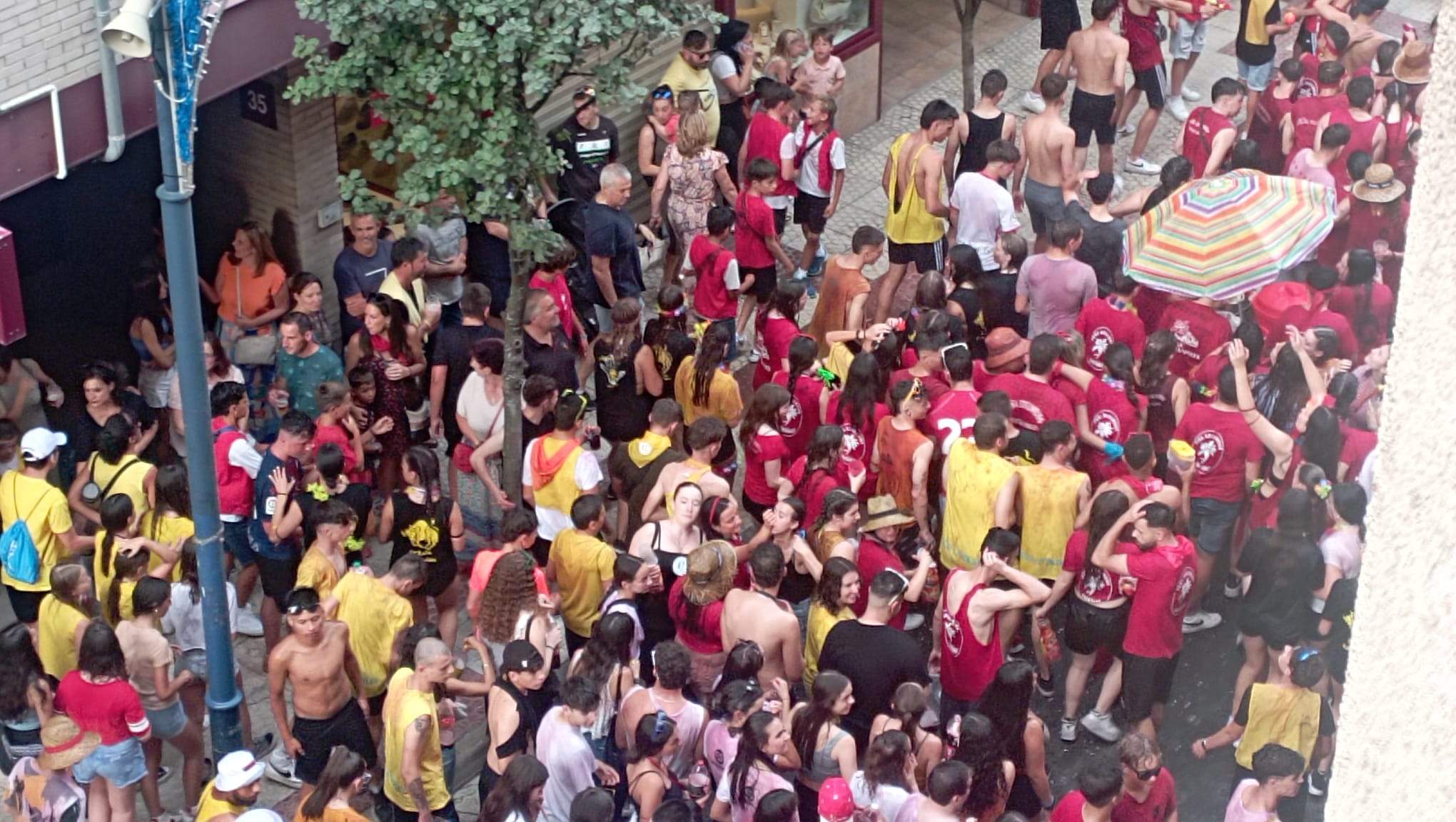 Inicio de las fiestas de Santiago 2023 en Sabiñánigo.