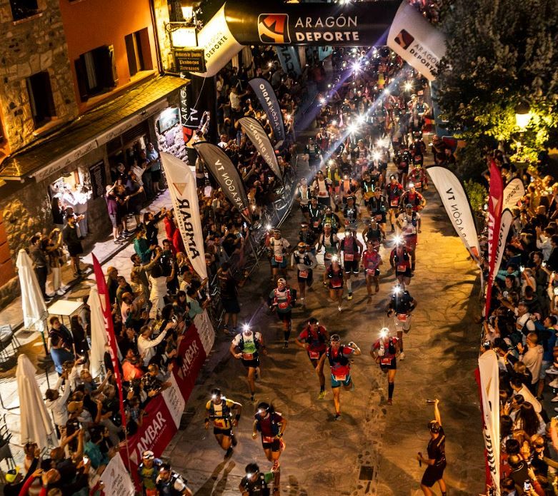 Imagen espectacular de la salida. Foto: Javier Barahona.