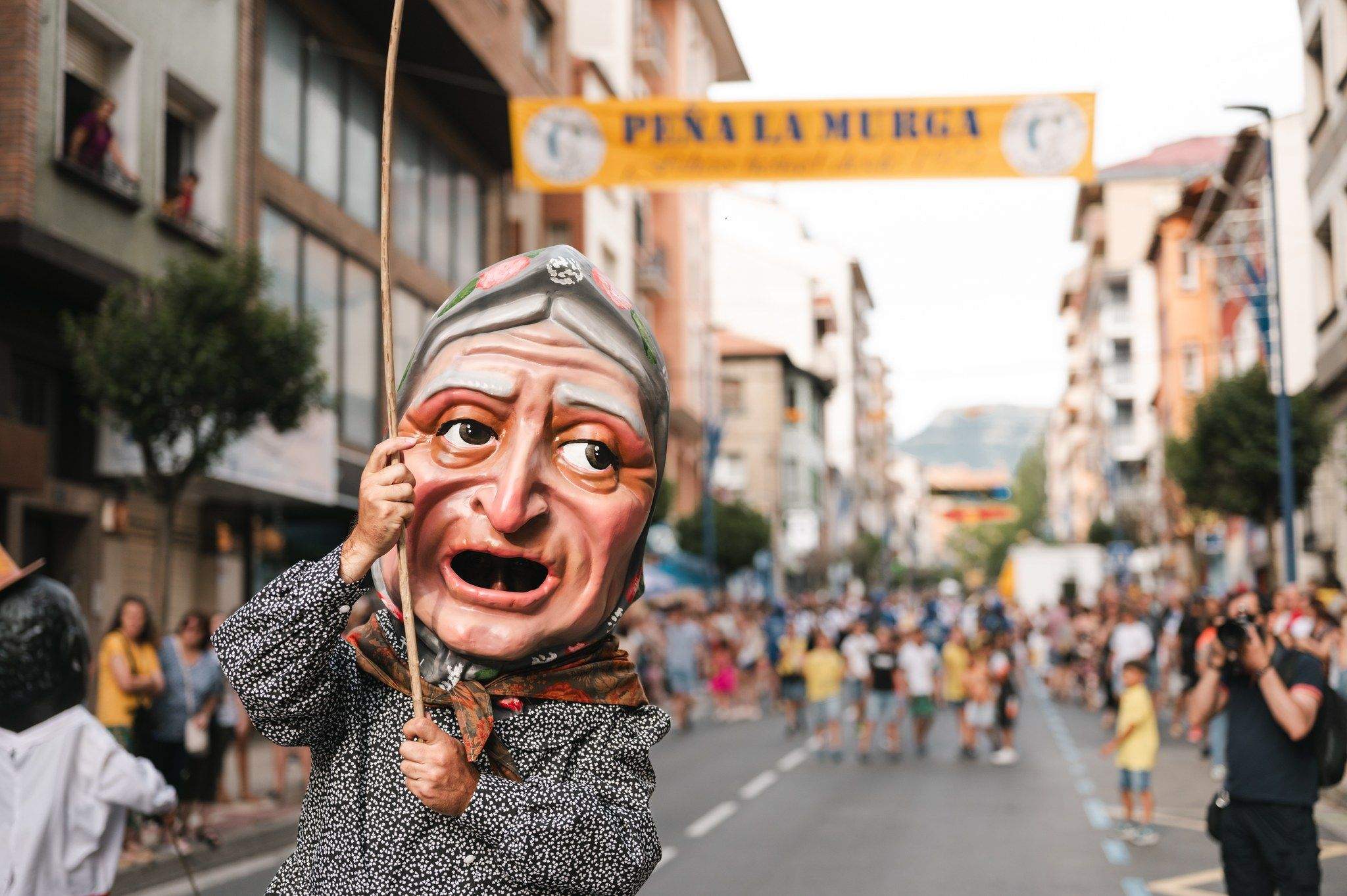 Inicio de las fiestas de Santiago 2023 en Sabiñánigo.