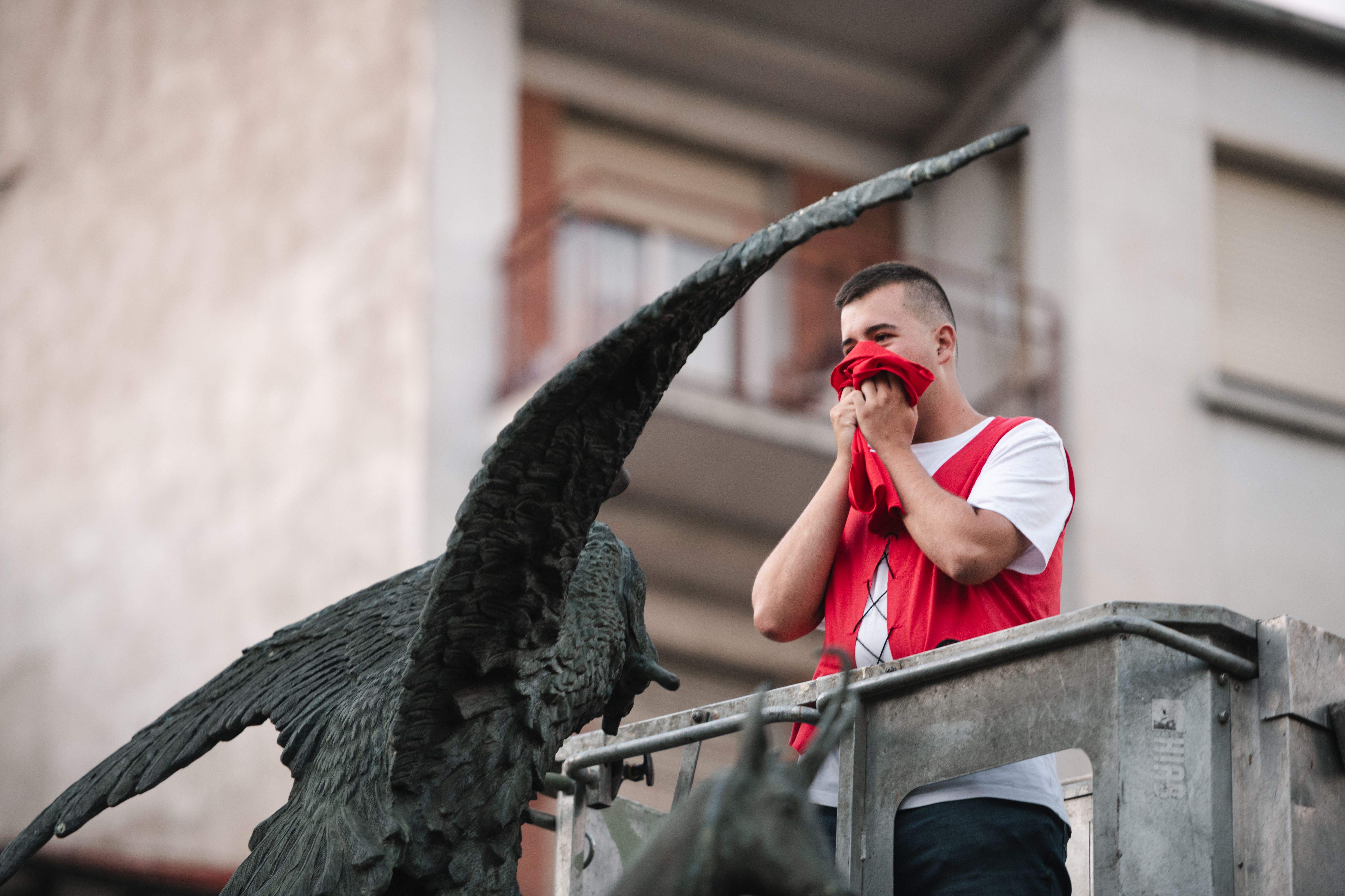 Inicio de las fiestas de Santiago 2023 en Sabiñánigo.