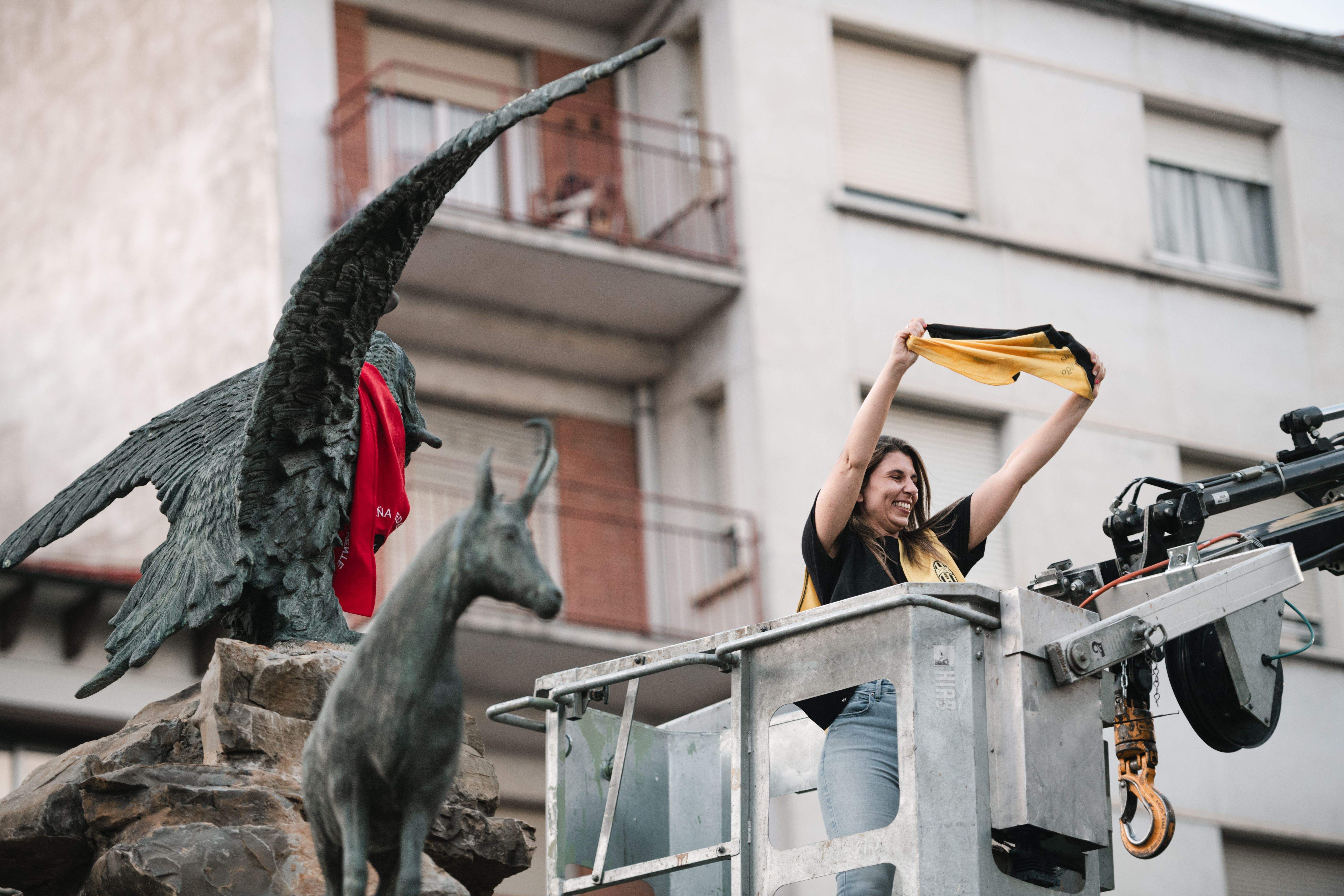 Inicio de las fiestas de Santiago 2023 en Sabiñánigo.