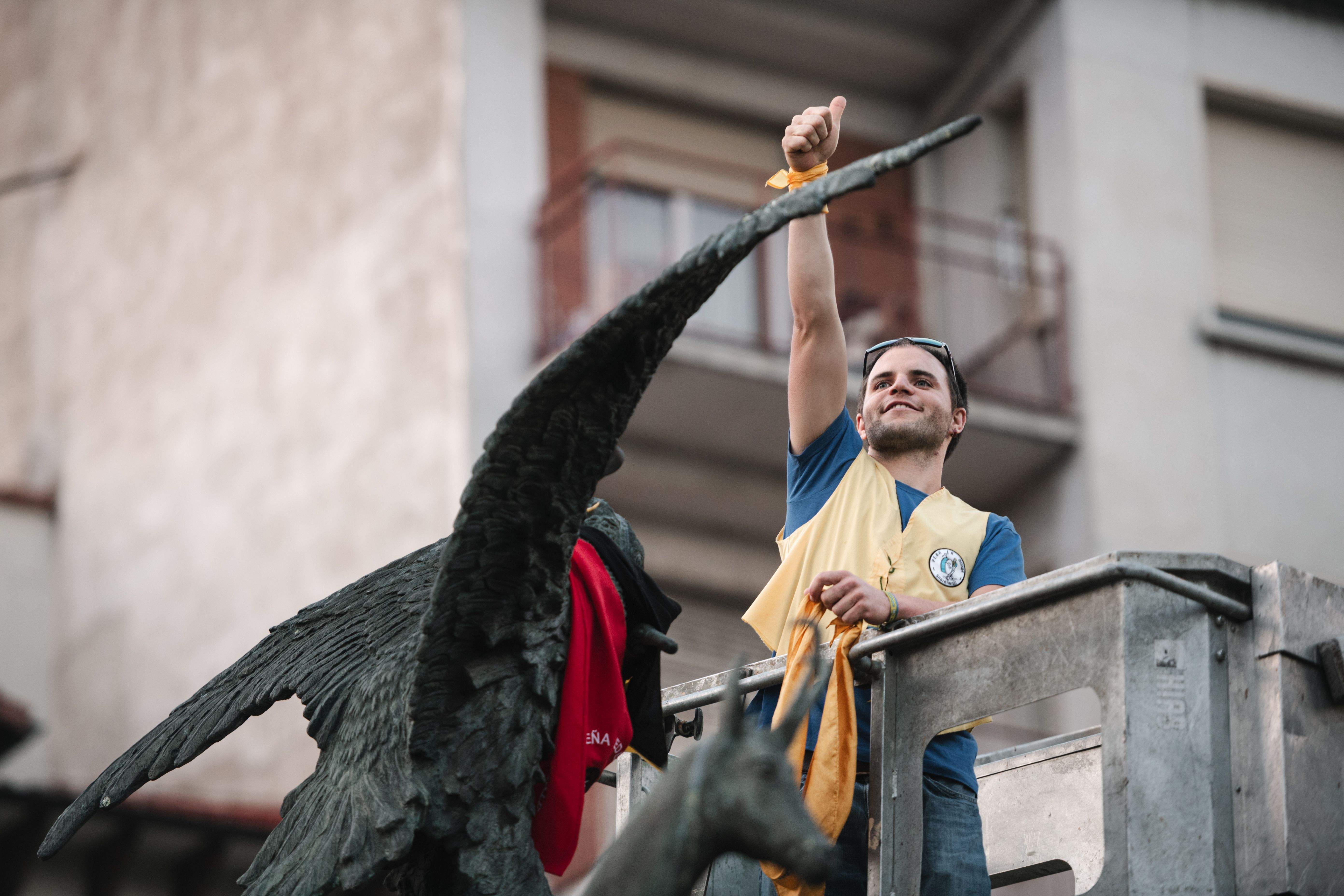 Inicio de las fiestas de Santiago 2023 en Sabiñánigo.