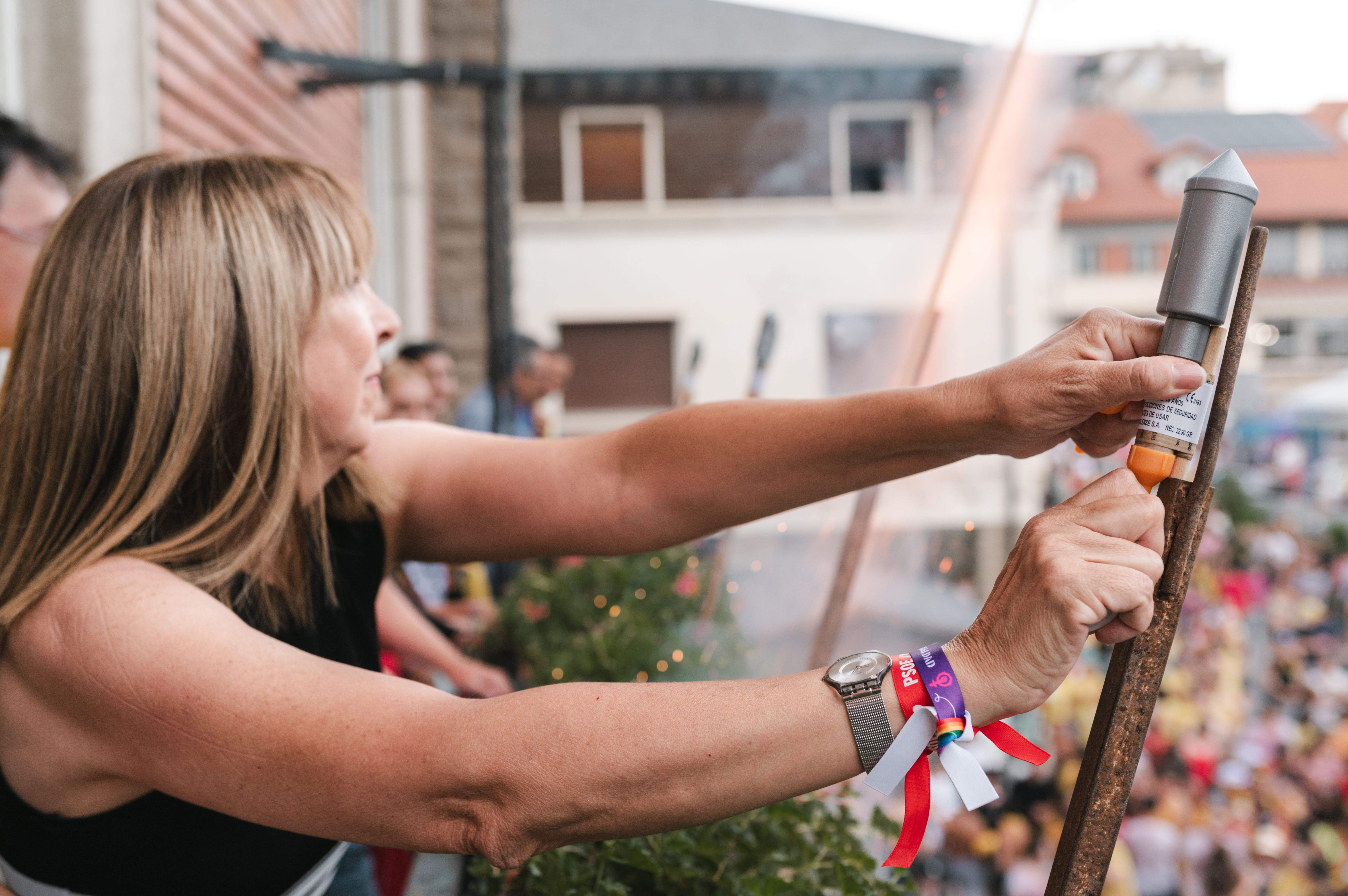 Inicio de las fiestas de Santiago 2023 en Sabiñánigo.