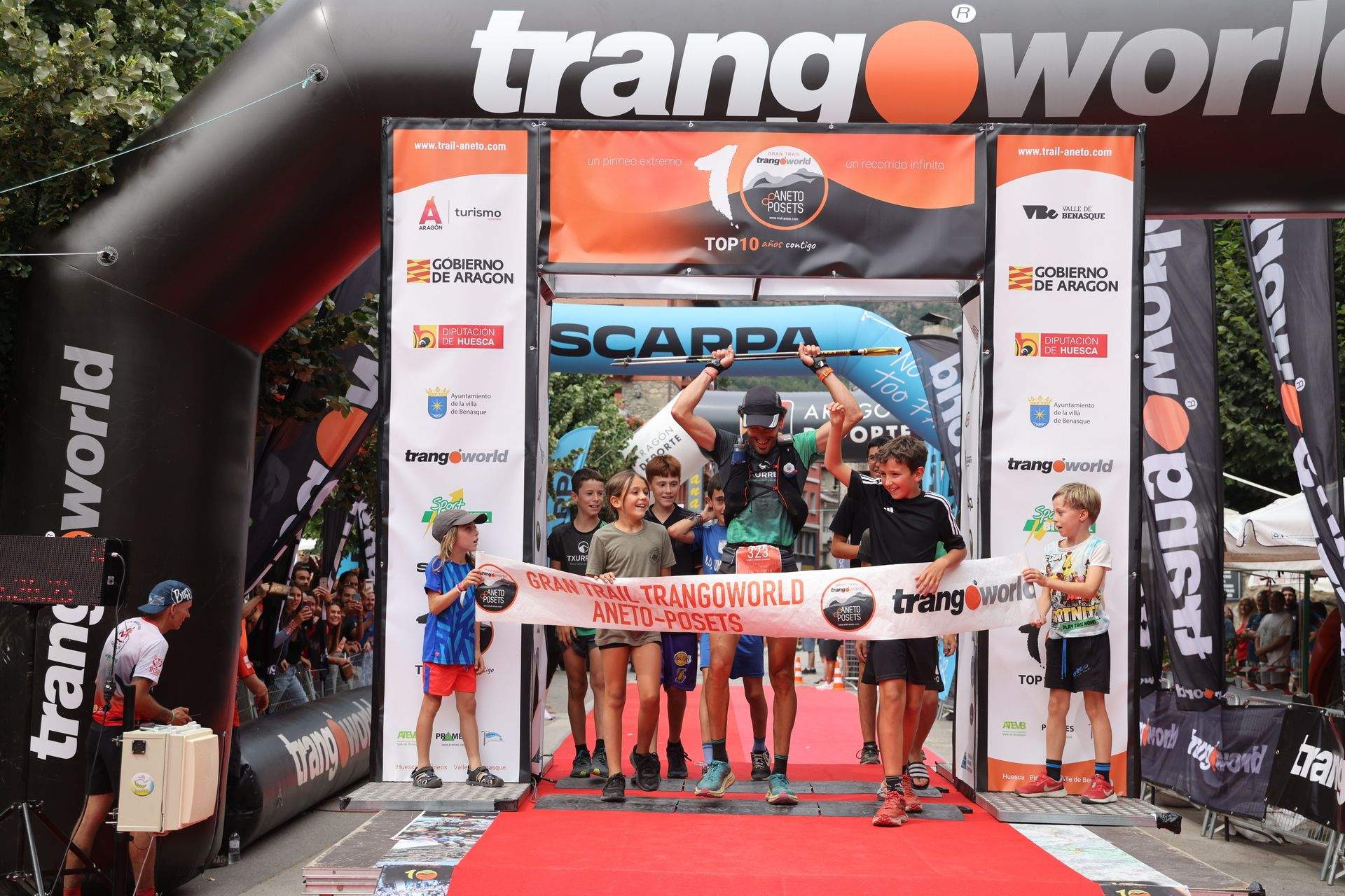 Xavier Zarranz, vencedor de la Gran Trail Aneto-Posets