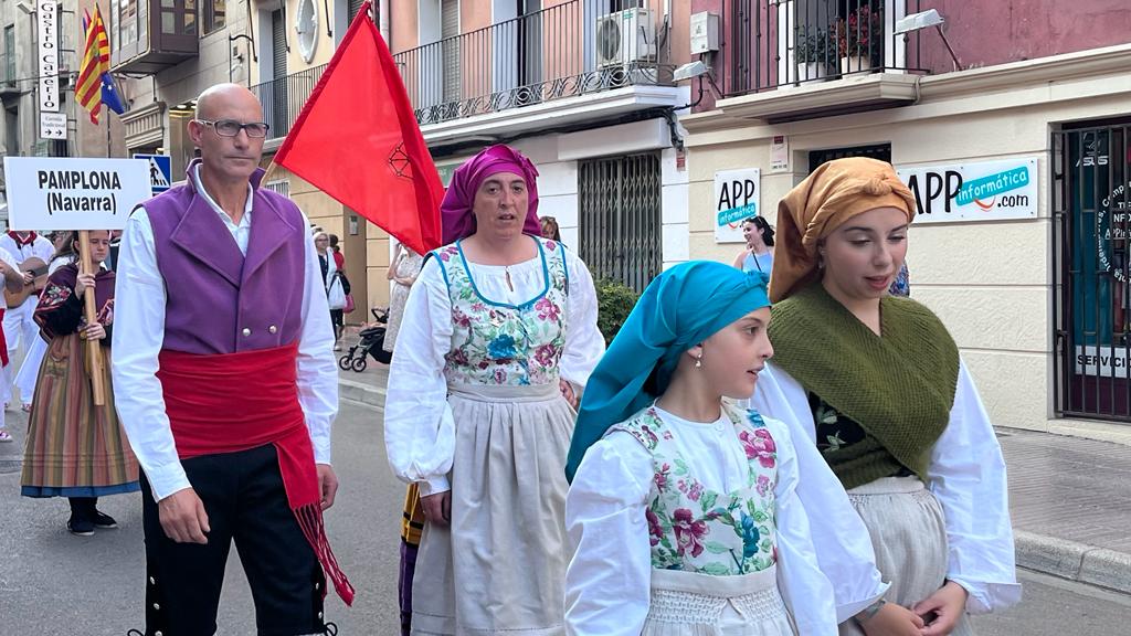 Celebración de la XXIII edición del Festival Folclórico Castillo de Montearagón. Foto: Mercedes Manterola