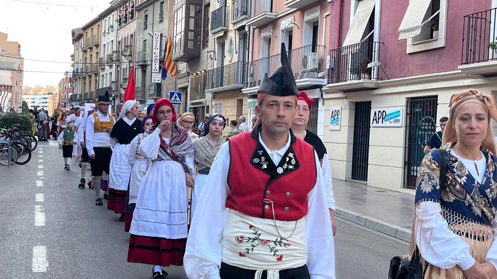 Celebración de la XXIII edición del Festival Folclórico Castillo de Montearagón. Foto: Mercedes Manterola