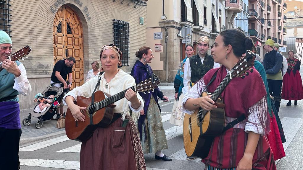 Celebración de la XXIII edición del Festival Folclórico Castillo de Montearagón. Foto: Mercedes Manterola