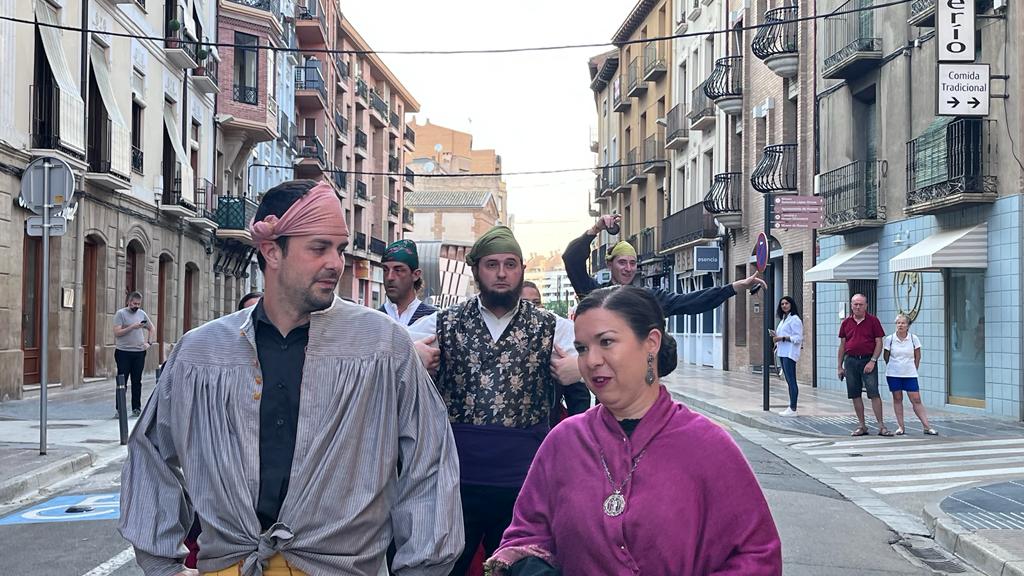Celebración de la XXIII edición del Festival Folclórico Castillo de Montearagón. Foto: Mercedes Manterola