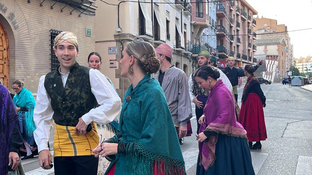 Celebración de la XXIII edición del Festival Folclórico Castillo de Montearagón. Foto: Mercedes Manterola