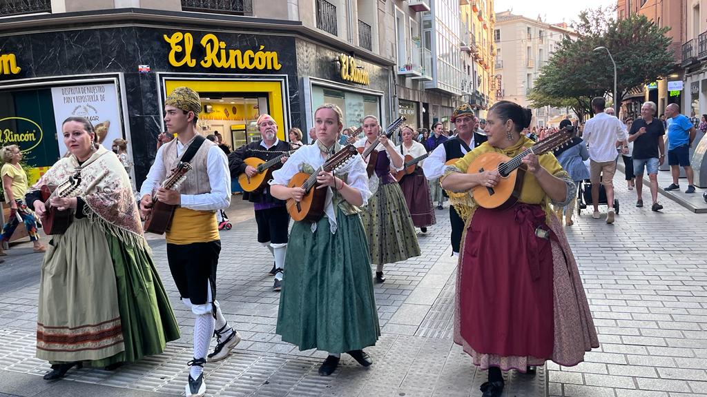 Celebración de la XXIII edición del Festival Folclórico Castillo de Montearagón. Foto: Mercedes Manterola