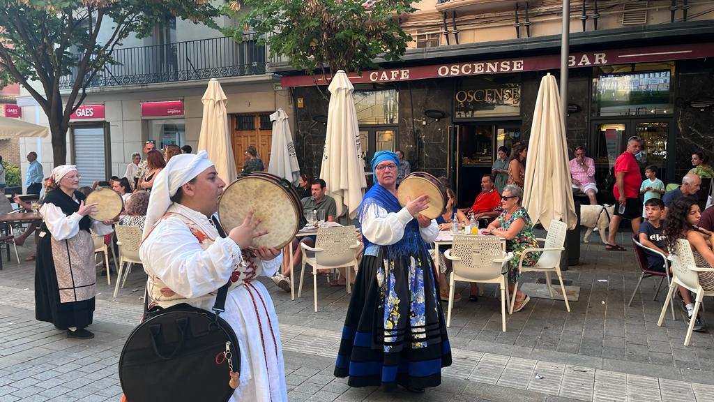 Celebración de la XXIII edición del Festival Folclórico Castillo de Montearagón. Foto: Mercedes Manterola