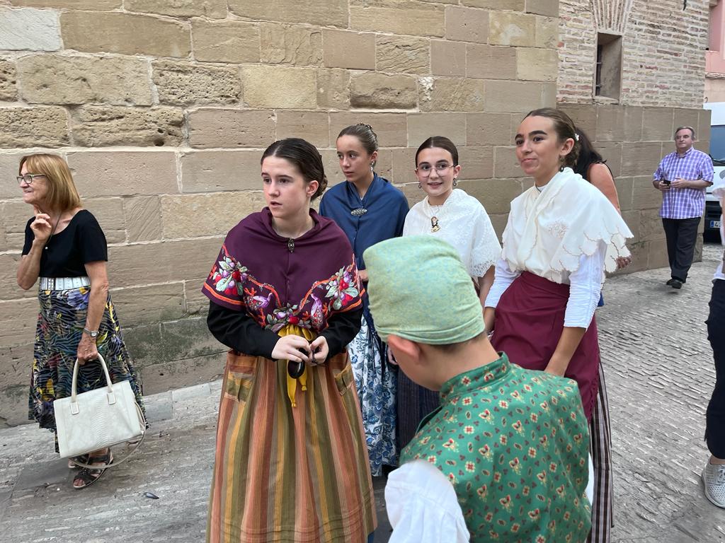 Celebración de la XXIII edición del Festival Folclórico Castillo de Montearagón. Foto: Mercedes Manterola
