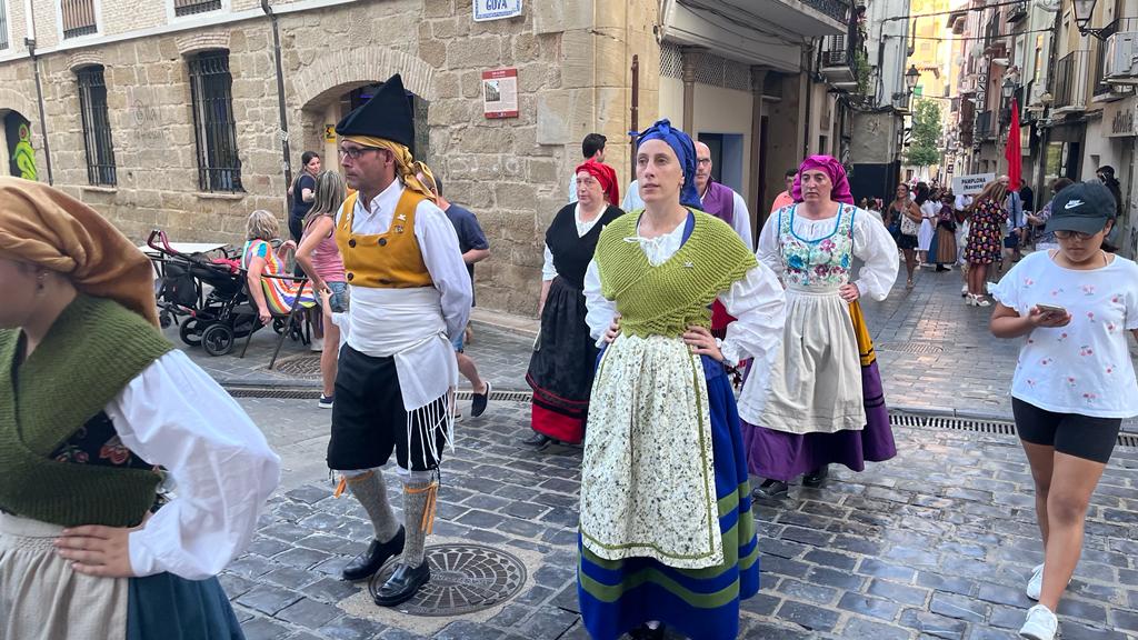 Celebración de la XXIII edición del Festival Folclórico Castillo de Montearagón. Foto: Mercedes Manterola