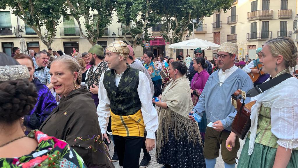 Celebración de la XXIII edición del Festival Folclórico Castillo de Montearagón. Foto: Mercedes Manterola