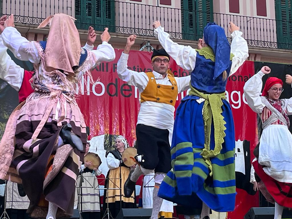 Celebración de la XXIII edición del Festival Folclórico Castillo de Montearagón. Foto: Mercedes Manterola