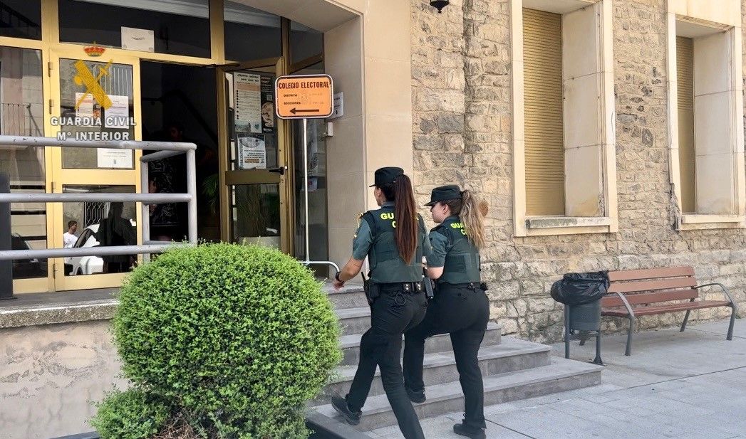 La Guardia Civil, en el dispositivo electoral