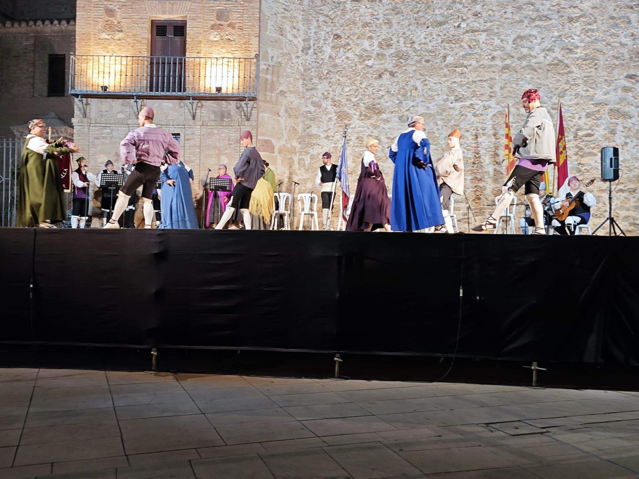 La Agrupación Folklórica Santa Leticia de Ayerbe en Manzanares