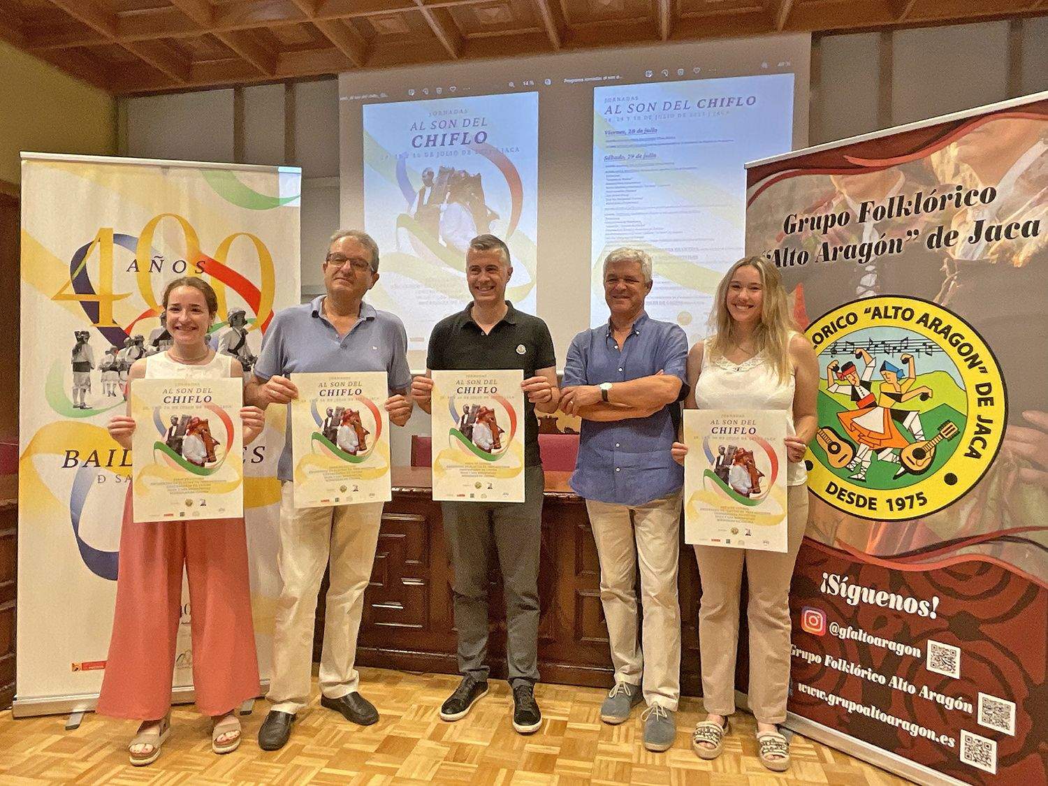 Presentación de las Jornadas Al son del chiflo