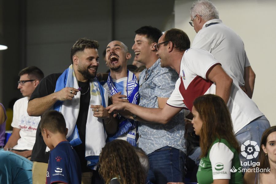 Partido Huesca-Málaga. Foto La Liga 