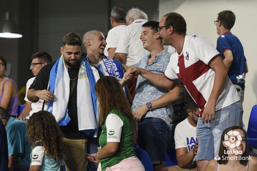 Partido Huesca-Málaga. Foto La Liga 