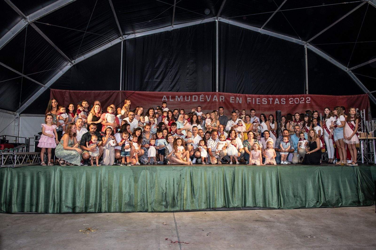 Entrega de pañoletas a los quintetes nacidos en el año anterior