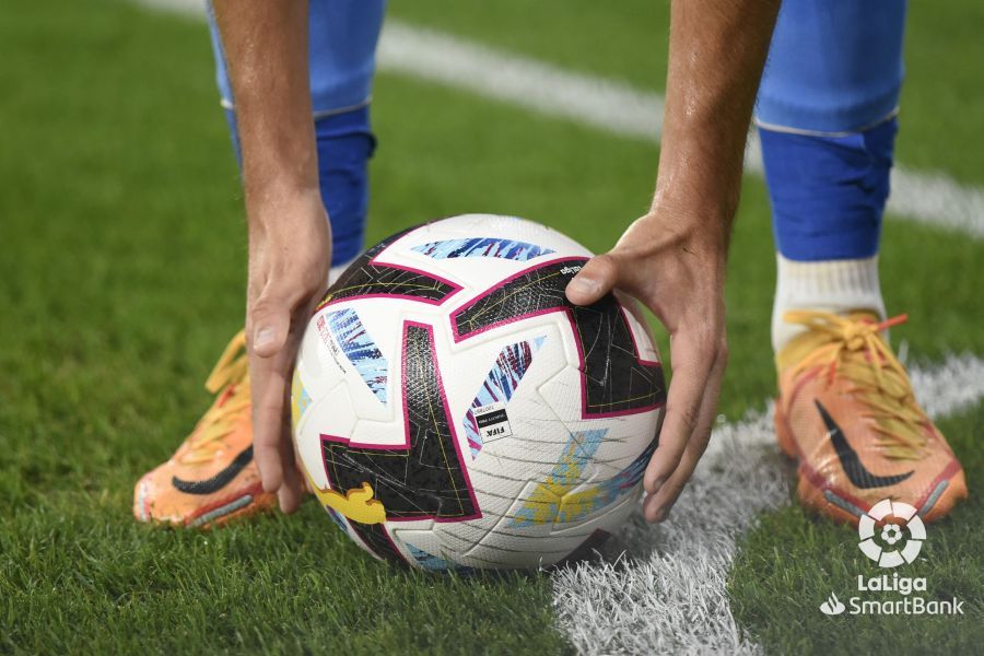 Partido Huesca-Málaga. Foto La Liga 