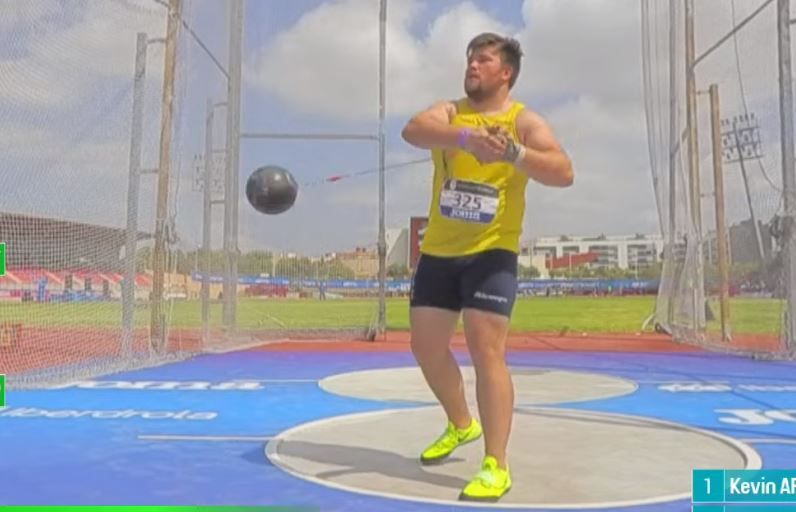 El grausino Juan Díaz, favorito en el concurso de martillo.