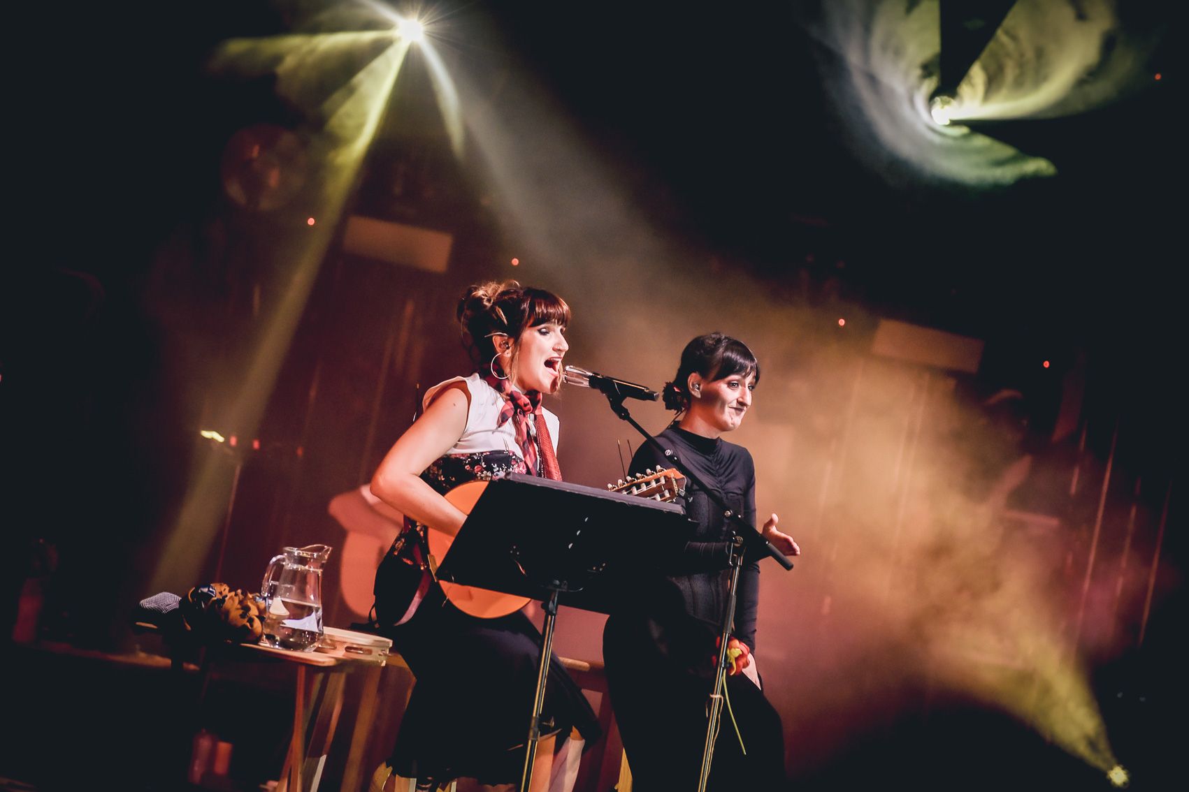 Rozalen, actuando en Pirineos Sur. Foto Jaime Oriz.