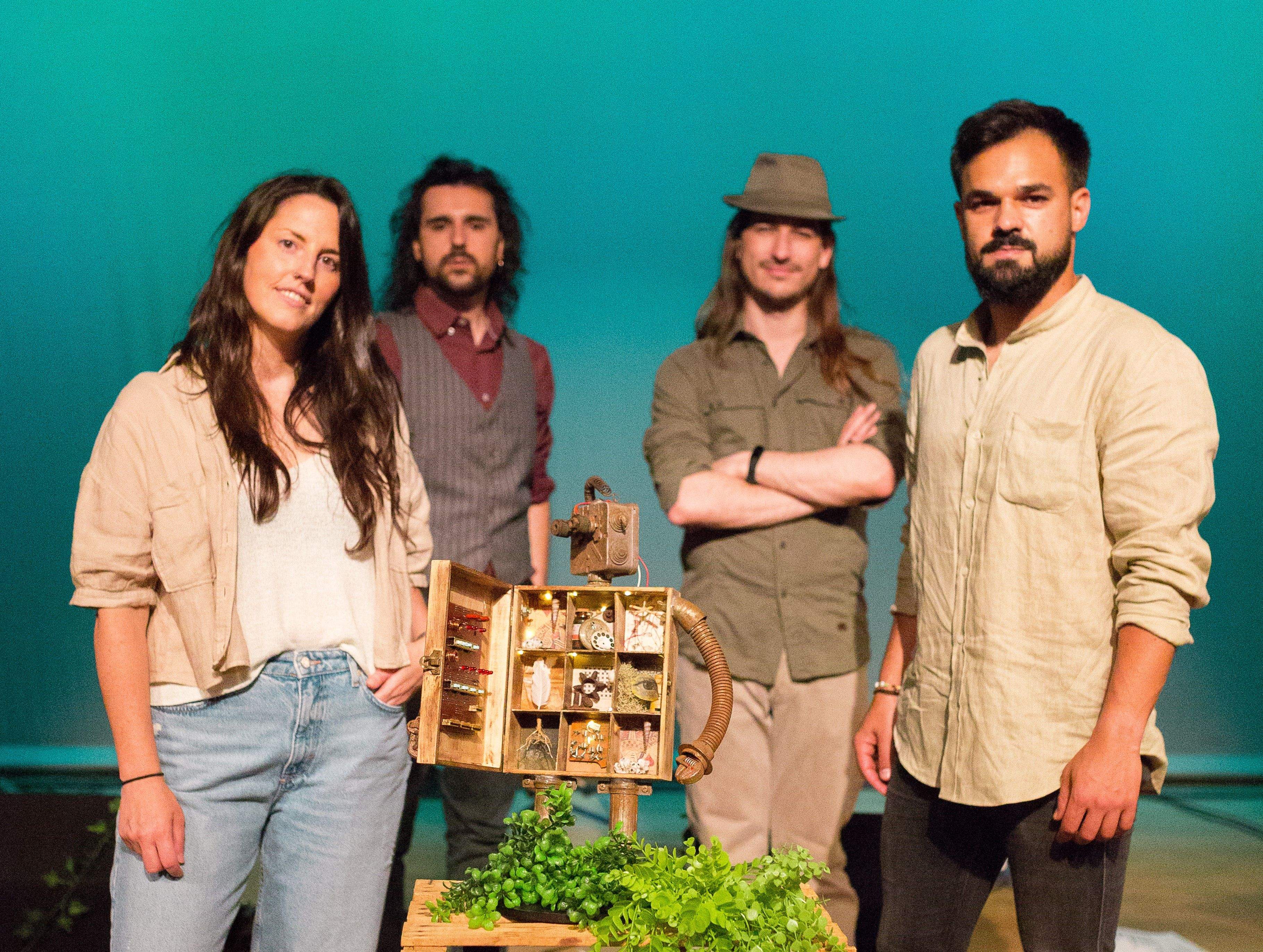 La Máquina de Turing participa en el Festival Música en la Calle de Nueno.