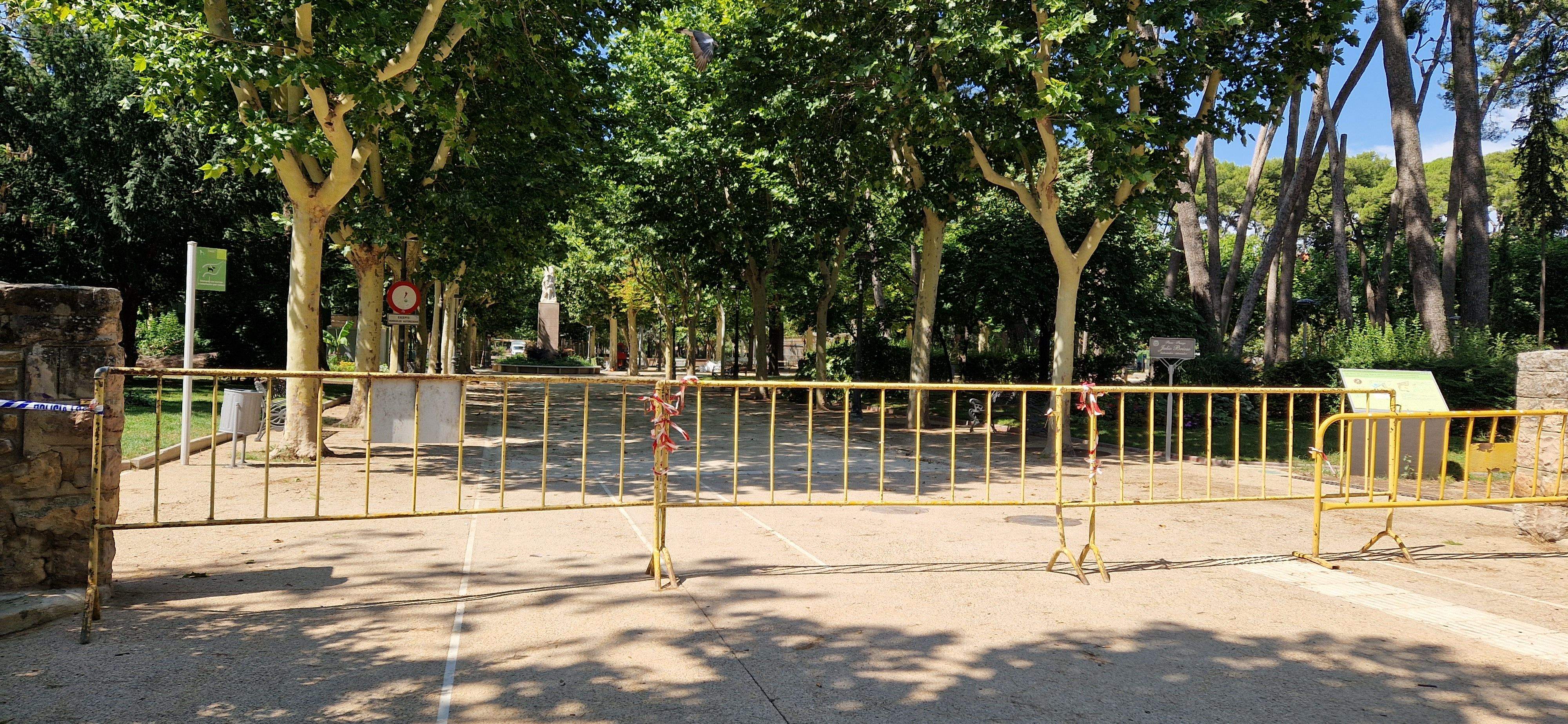 Parque Miguel Servet. Foto Myriam Martínez