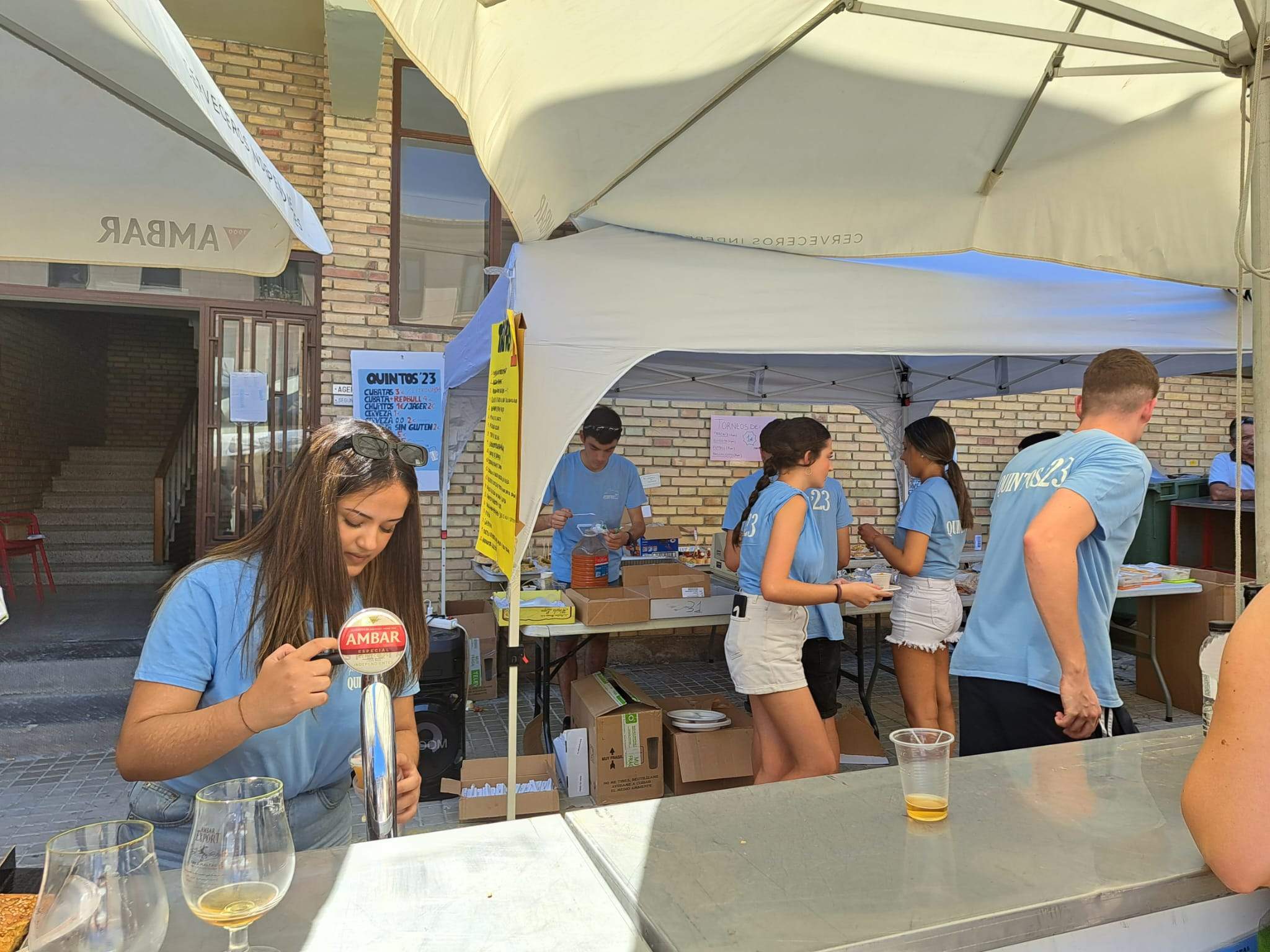 Fiesta de Tapas de los Quintos de Almudévar 2023.