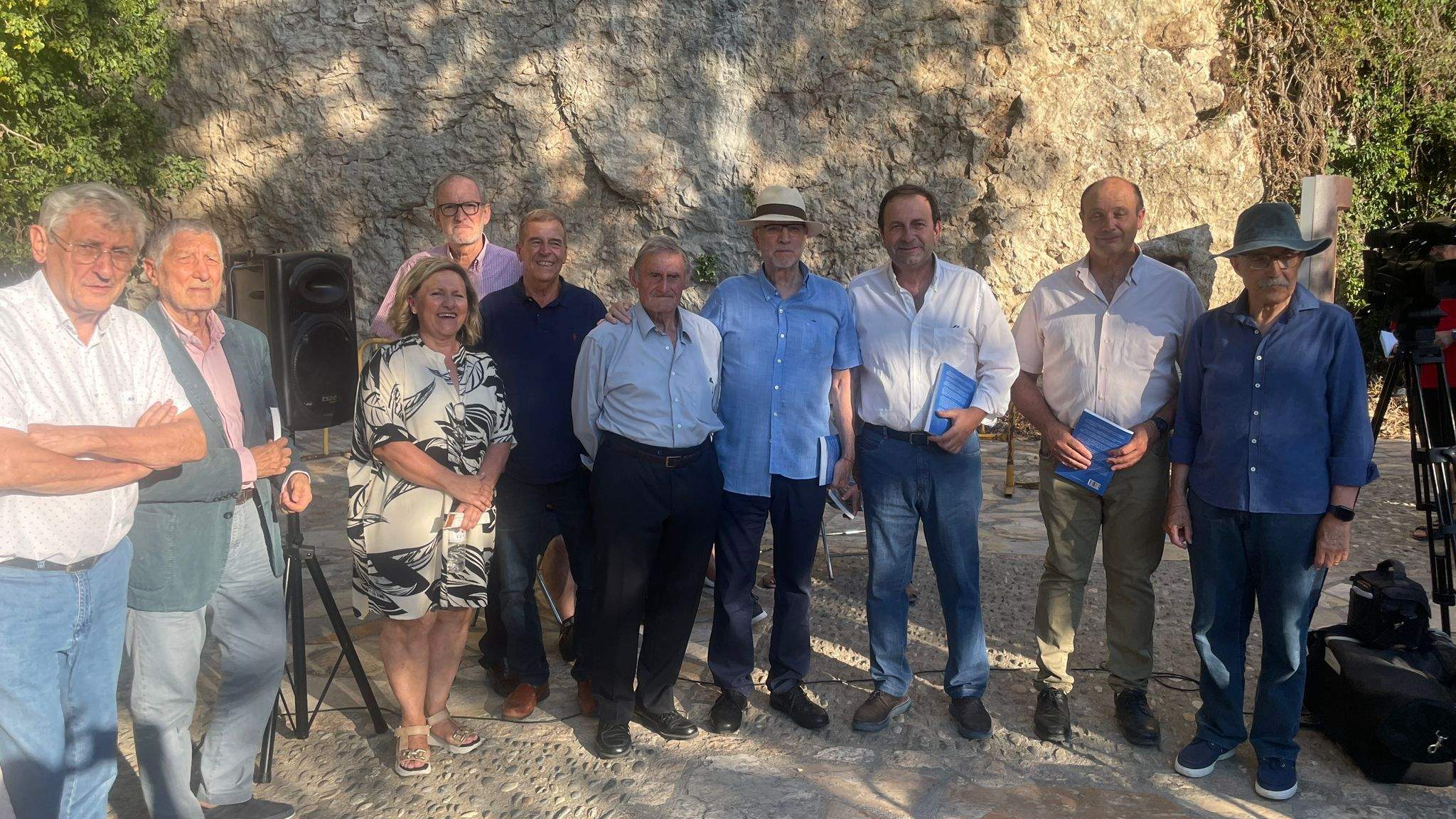 Presentación del libro sobre el cura José María Cabrero Bastarás. Foto Ignacio Almudévar