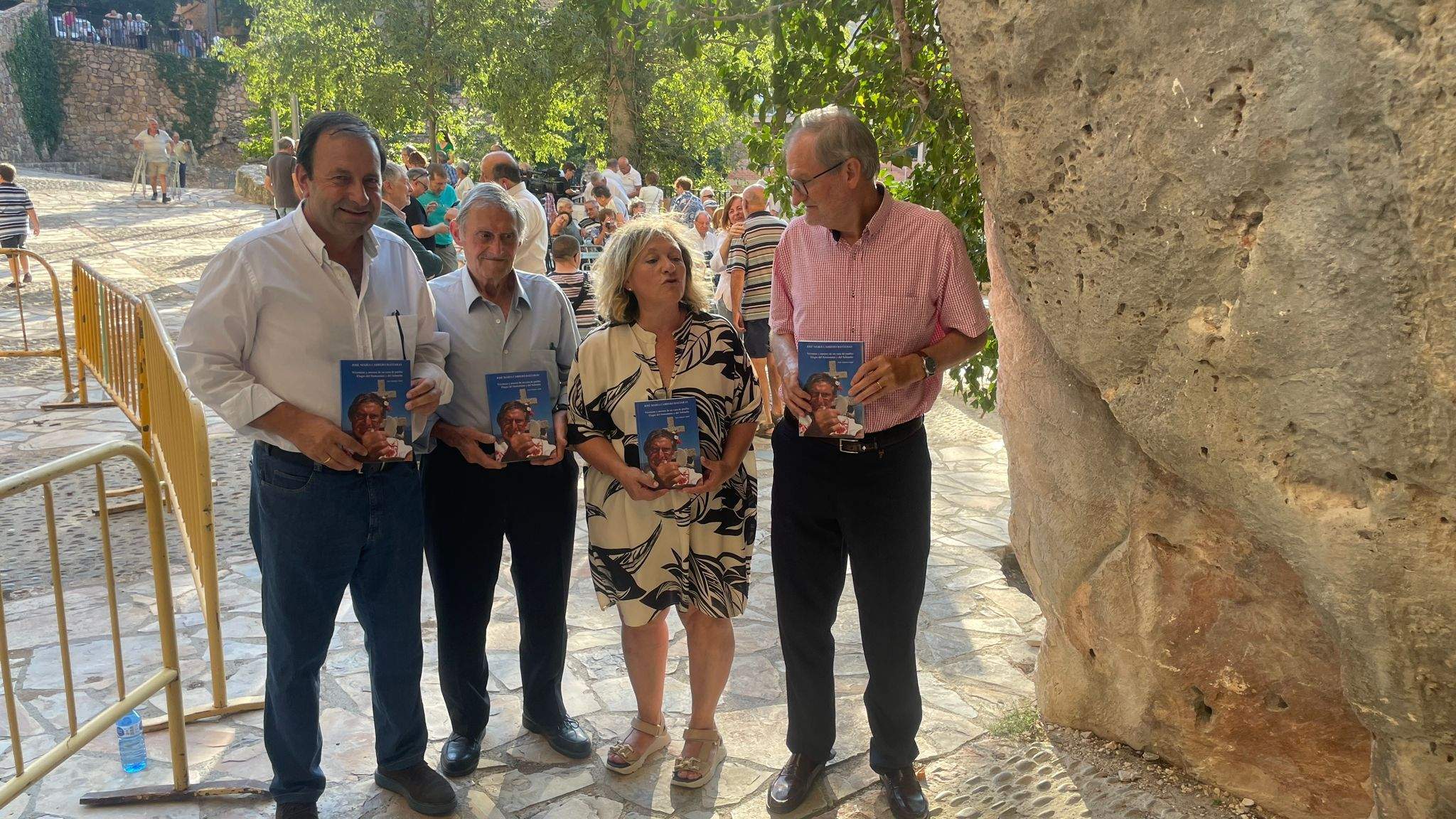 Presentación del libro sobre el cura José María Cabrero Bastarás. Foto Ignacio Almudévar